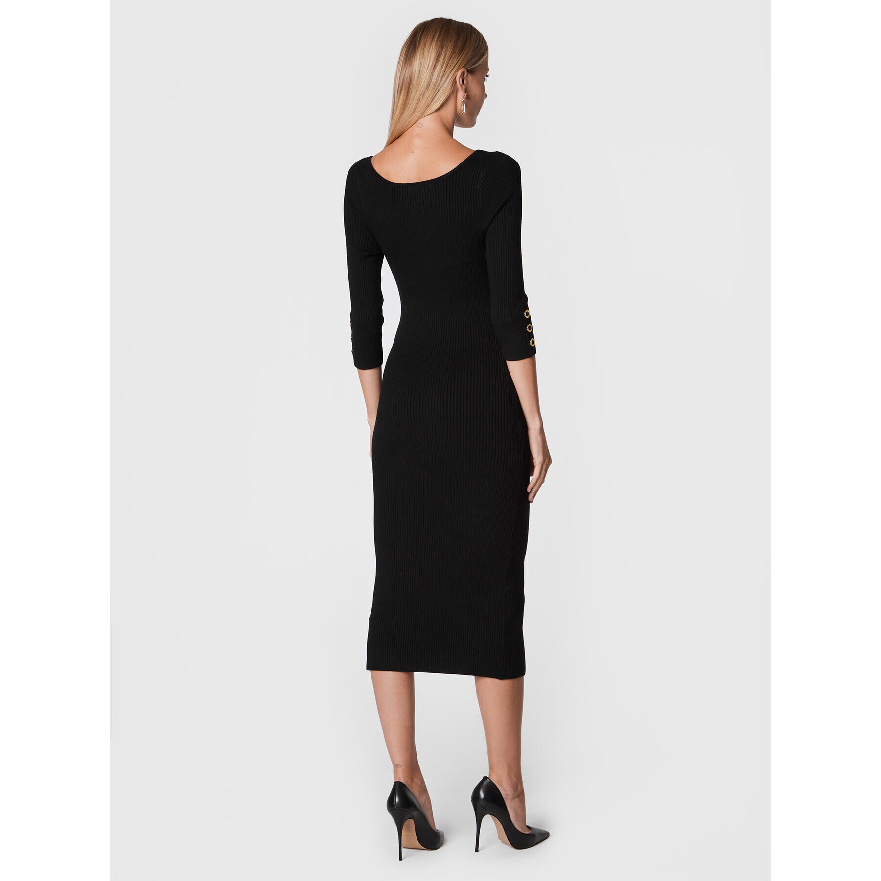 Marciano Guess Rochie tricotată 2BGK15 5613Z Negru Slim Fit - Pled.ro