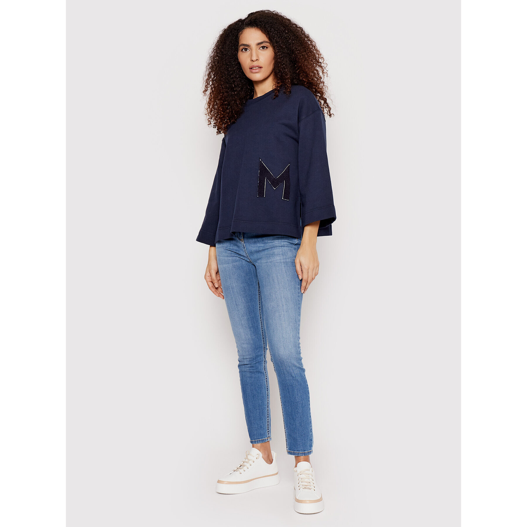 Marella Bluză Fariseo 39210524 Bleumarin Relaxed Fit - Pled.ro