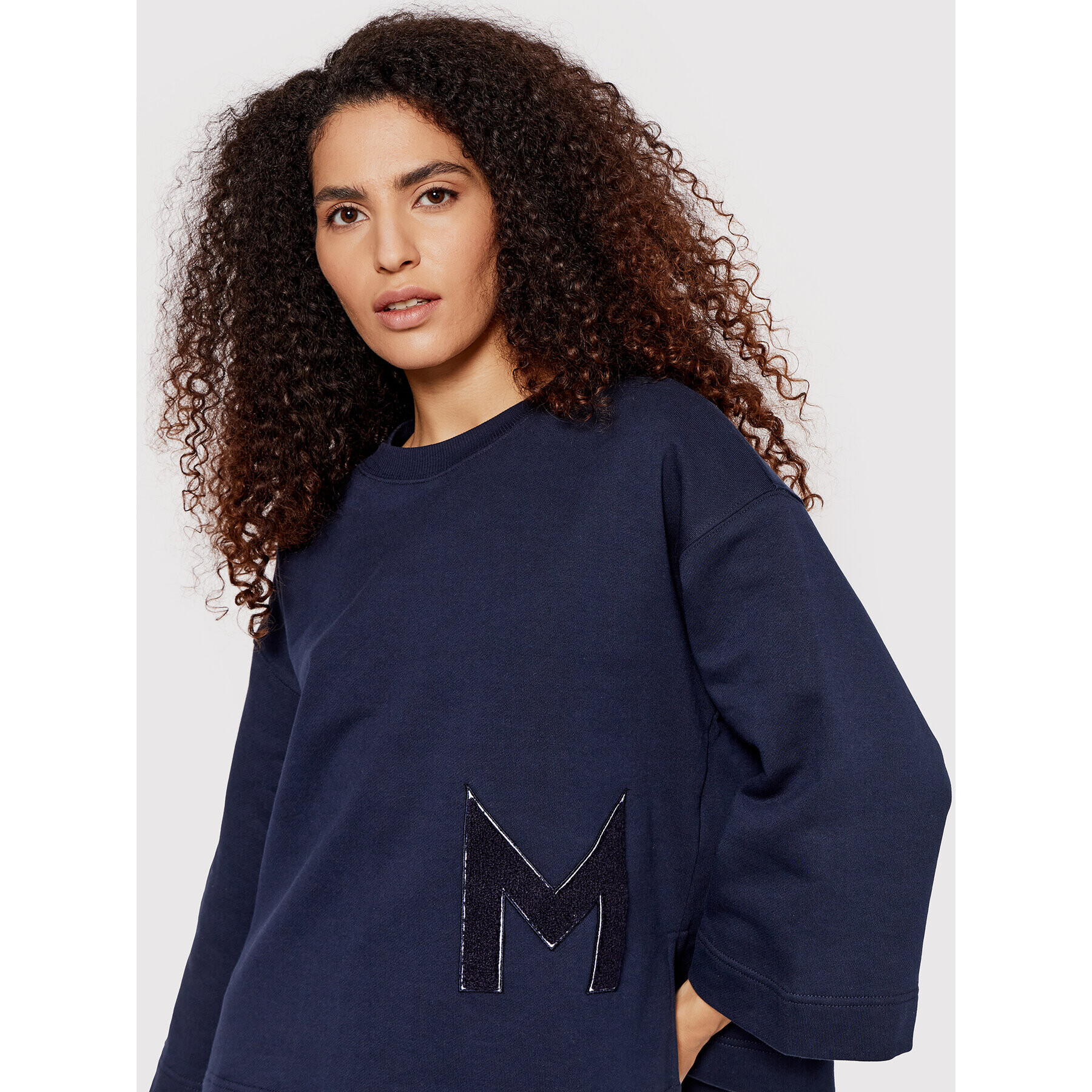 Marella Bluză Fariseo 39210524 Bleumarin Relaxed Fit - Pled.ro