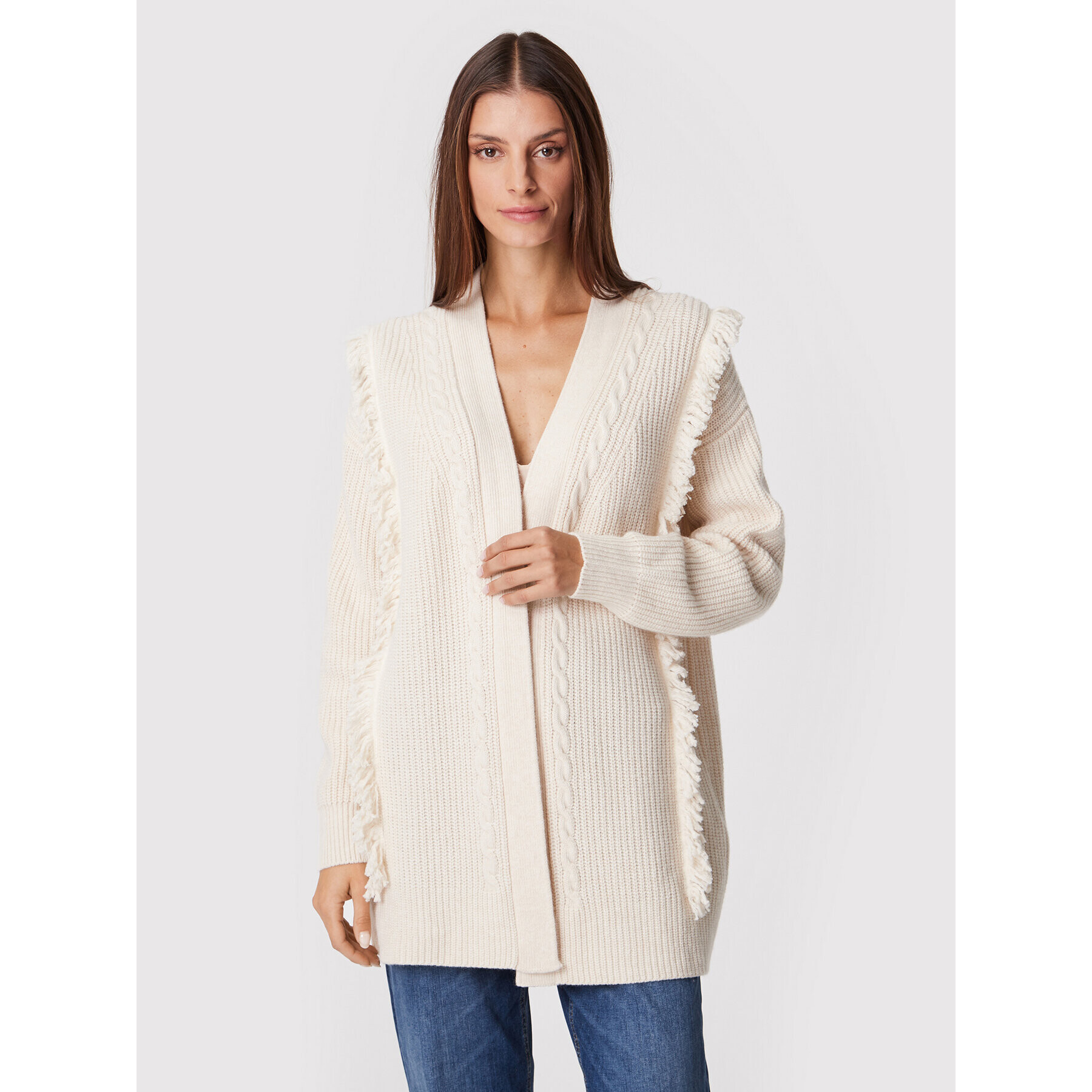 Marella Cardigan Babele 33460727 Bej Regular Fit - Pled.ro