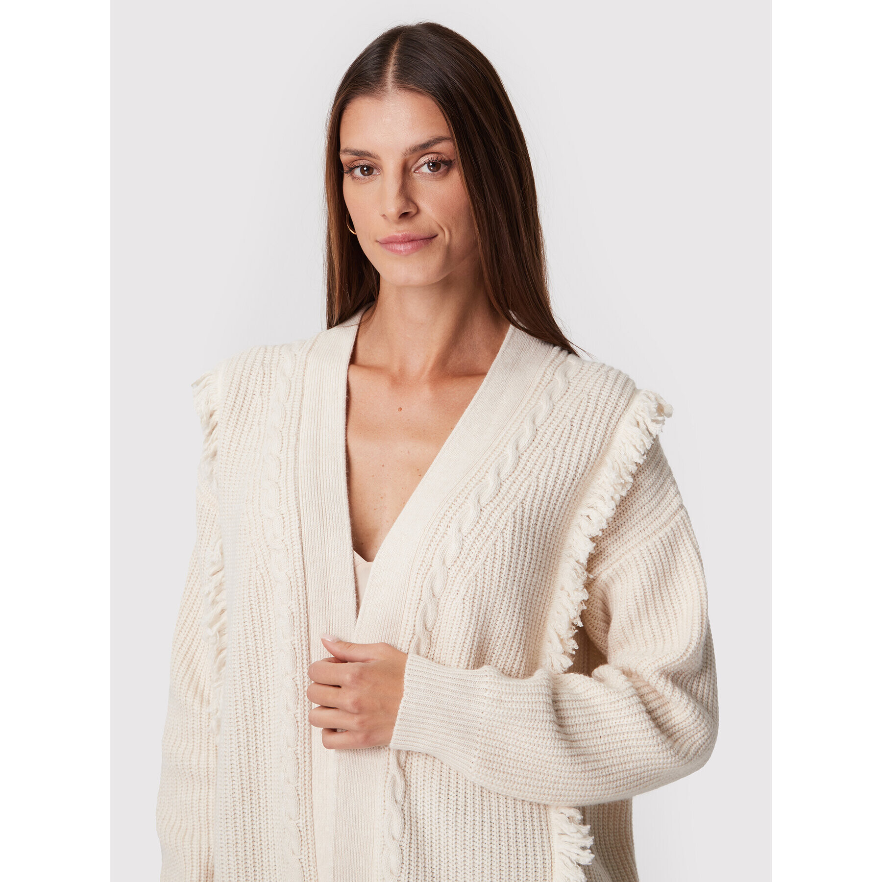 Marella Cardigan Babele 33460727 Bej Regular Fit - Pled.ro