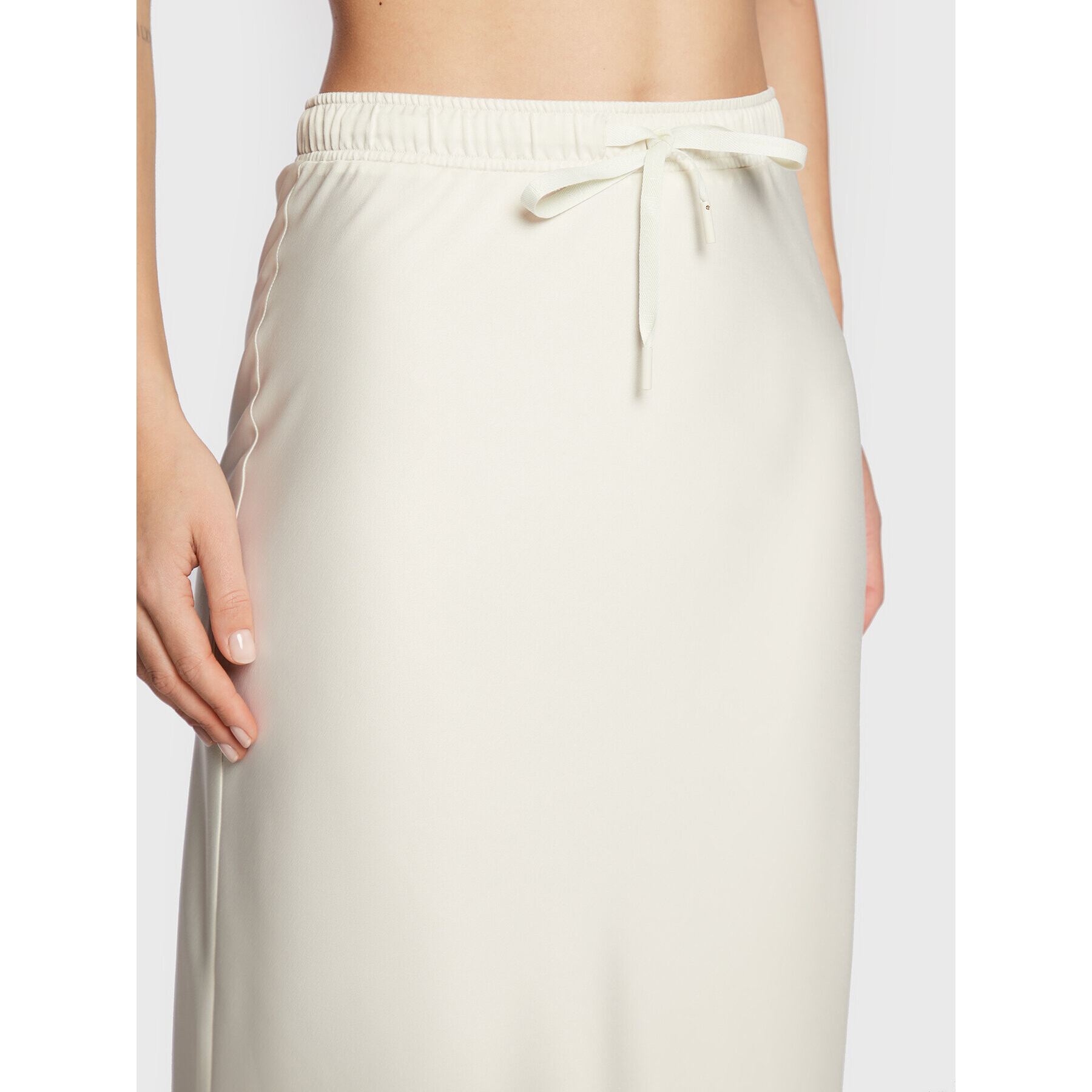 Marella Fustă midi Crema 31060129 Alb Regular Fit - Pled.ro