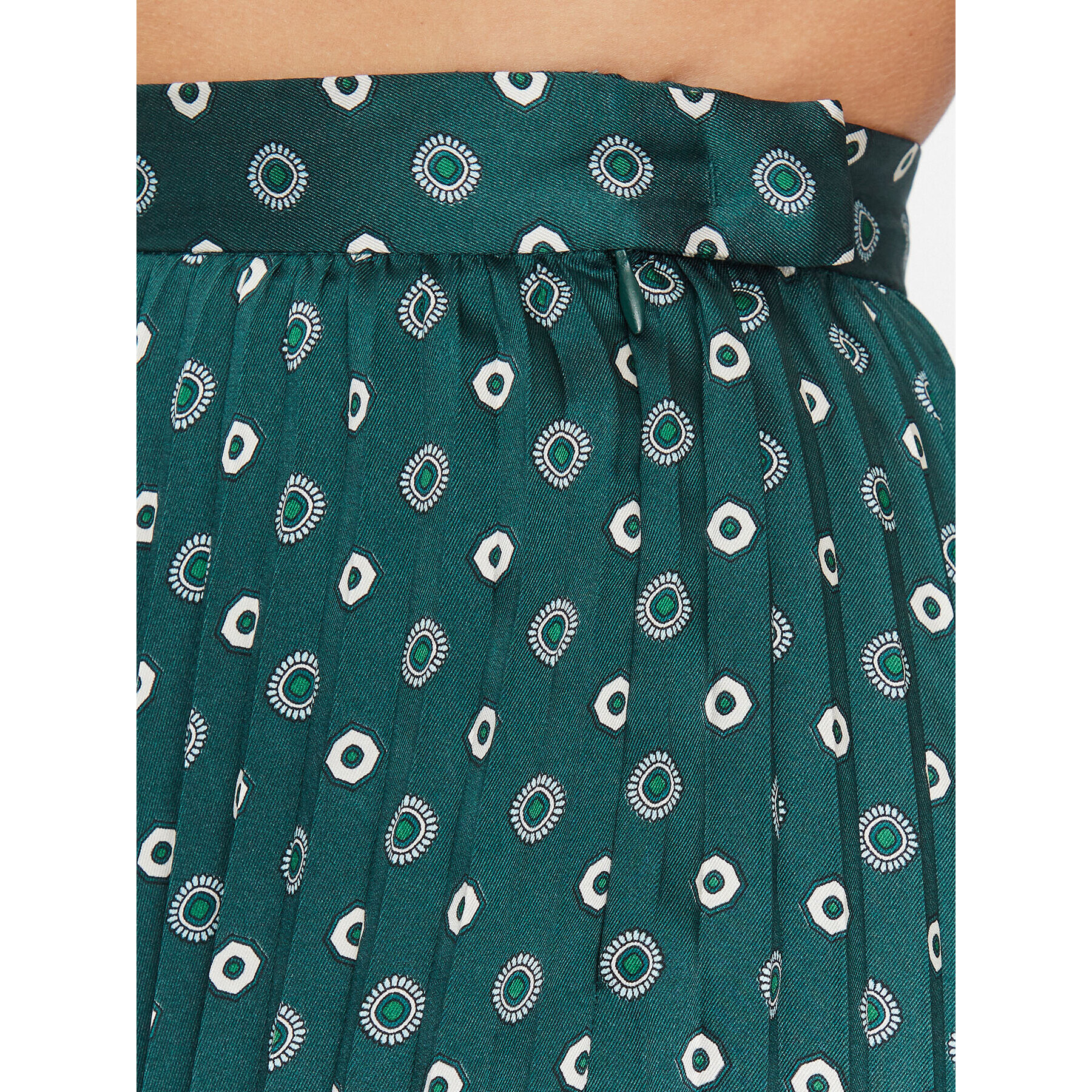 Marella Fustă midi Elda 2331060238200 Verde Regular Fit - Pled.ro