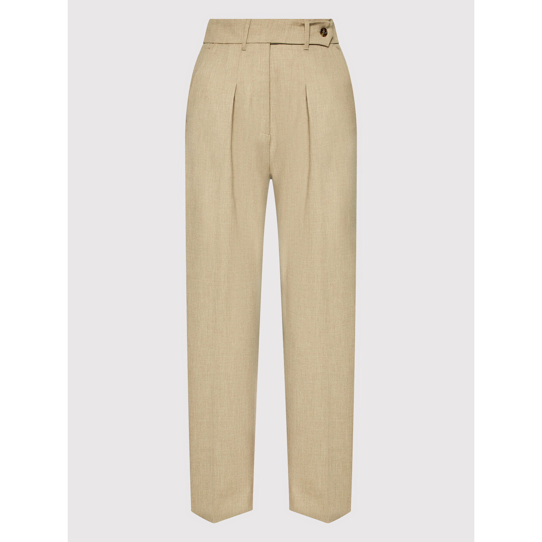 Marella Pantaloni chino Fantino 31362028 Bej Regular Fit - Pled.ro