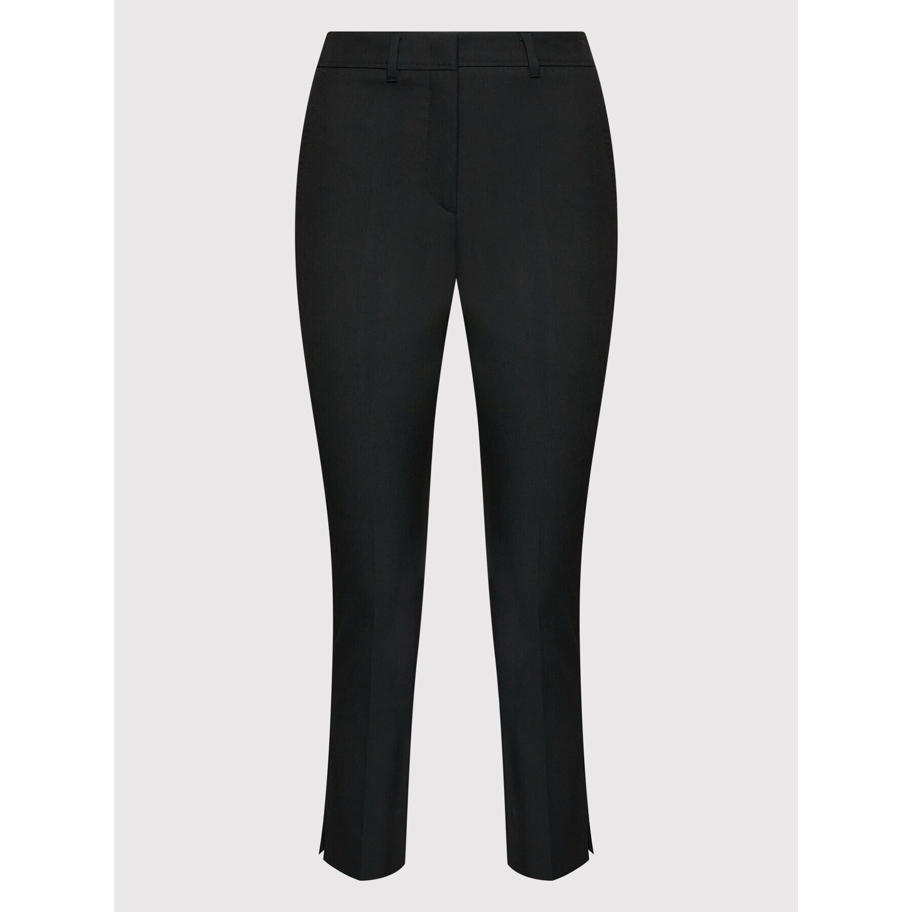 Marella Pantaloni chino Milano 31362728 Negru Regular Fit - Pled.ro