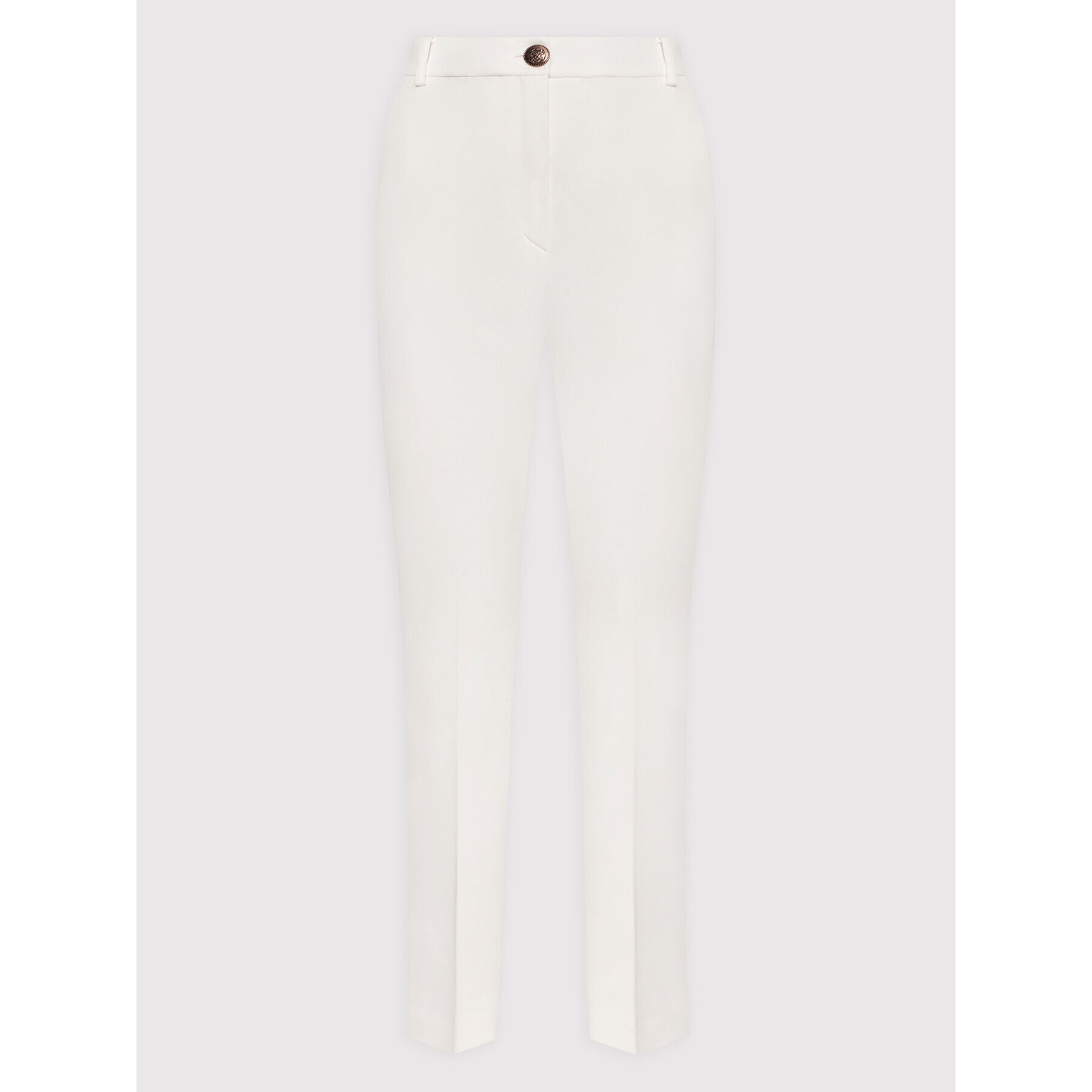 Marella Pantaloni chino Reus 37810124 Alb Regular Fit - Pled.ro