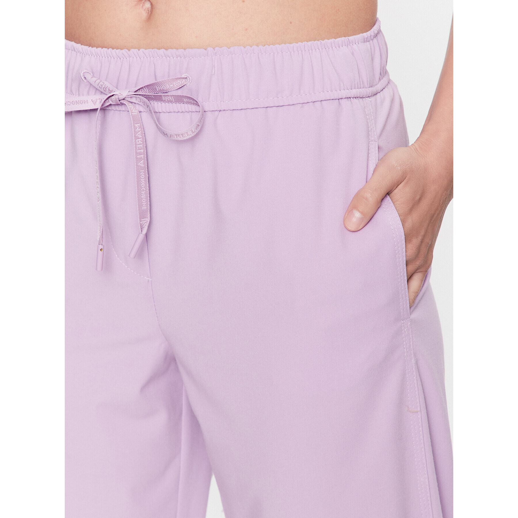 Marella Pantaloni din material Coro 2331310935 Violet Regular Fit - Pled.ro