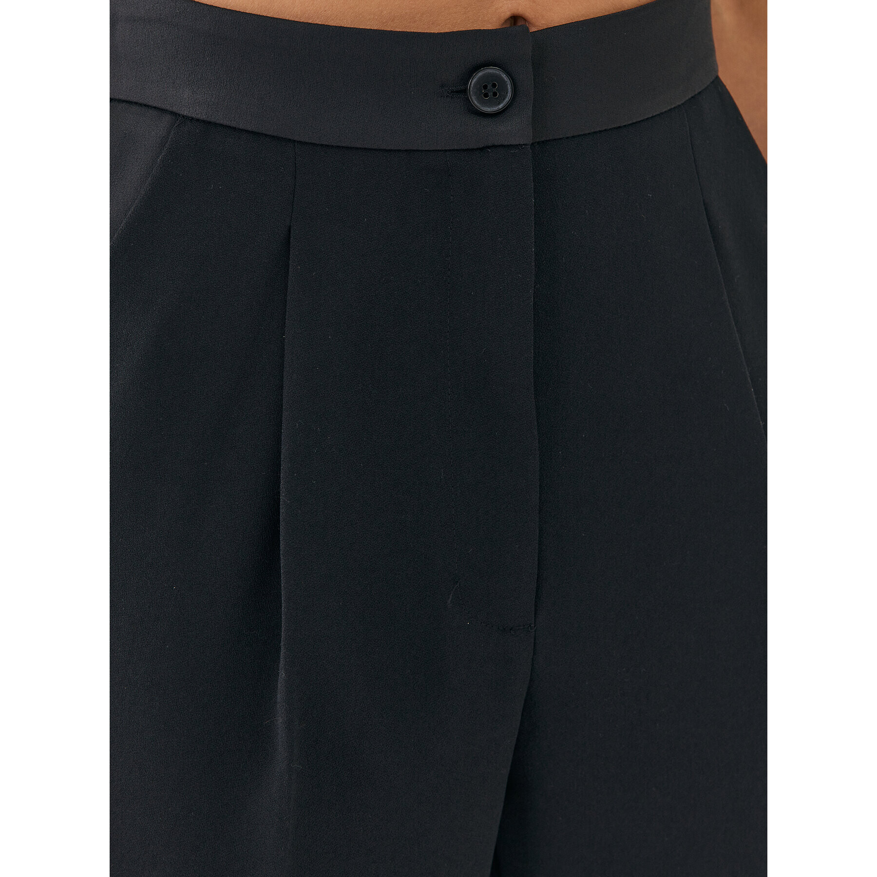 Marella Pantaloni din material Natif 2331360733 Negru Relaxed Fit - Pled.ro