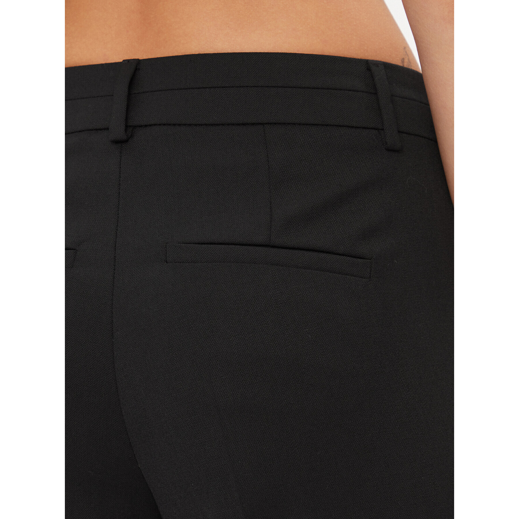 Marella Pantaloni din material Pucci 2331360439200 Negru Regular Fit - Pled.ro