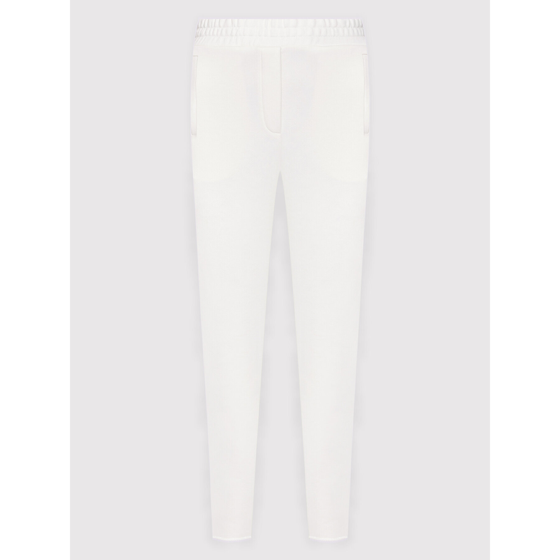 Marella Pantaloni trening Edipo 37810424 Alb Regular Fit - Pled.ro