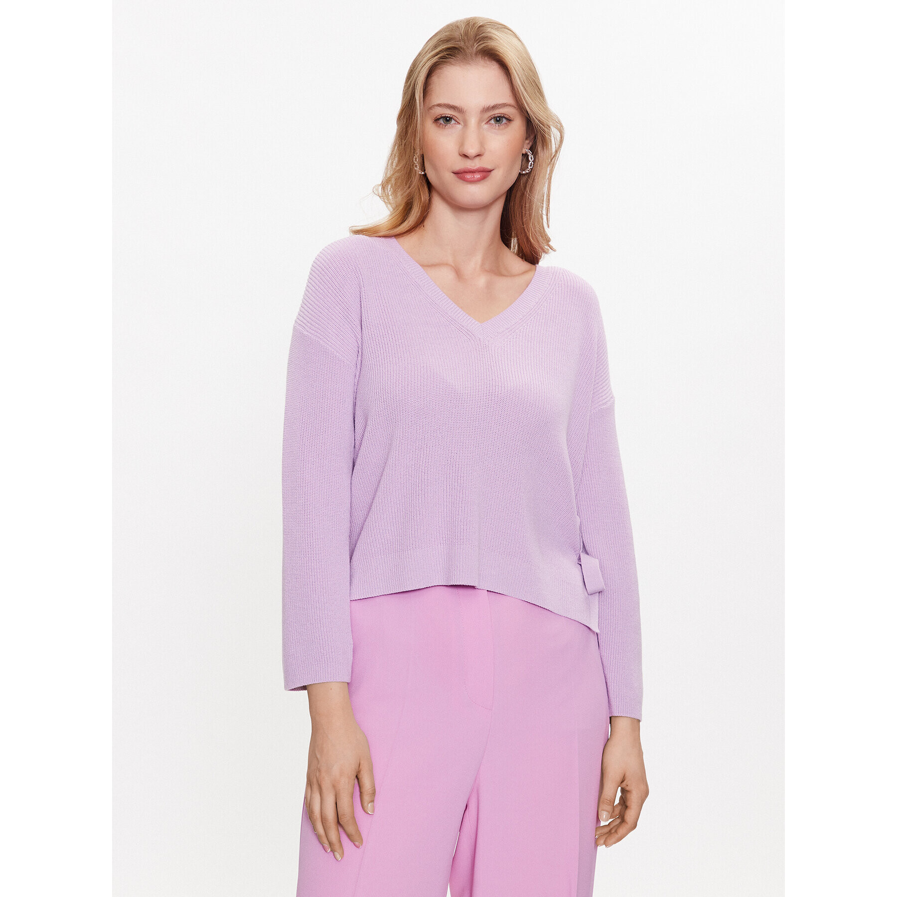 Marella Pulover Liceo 2333611035 Violet Regular Fit - Pled.ro