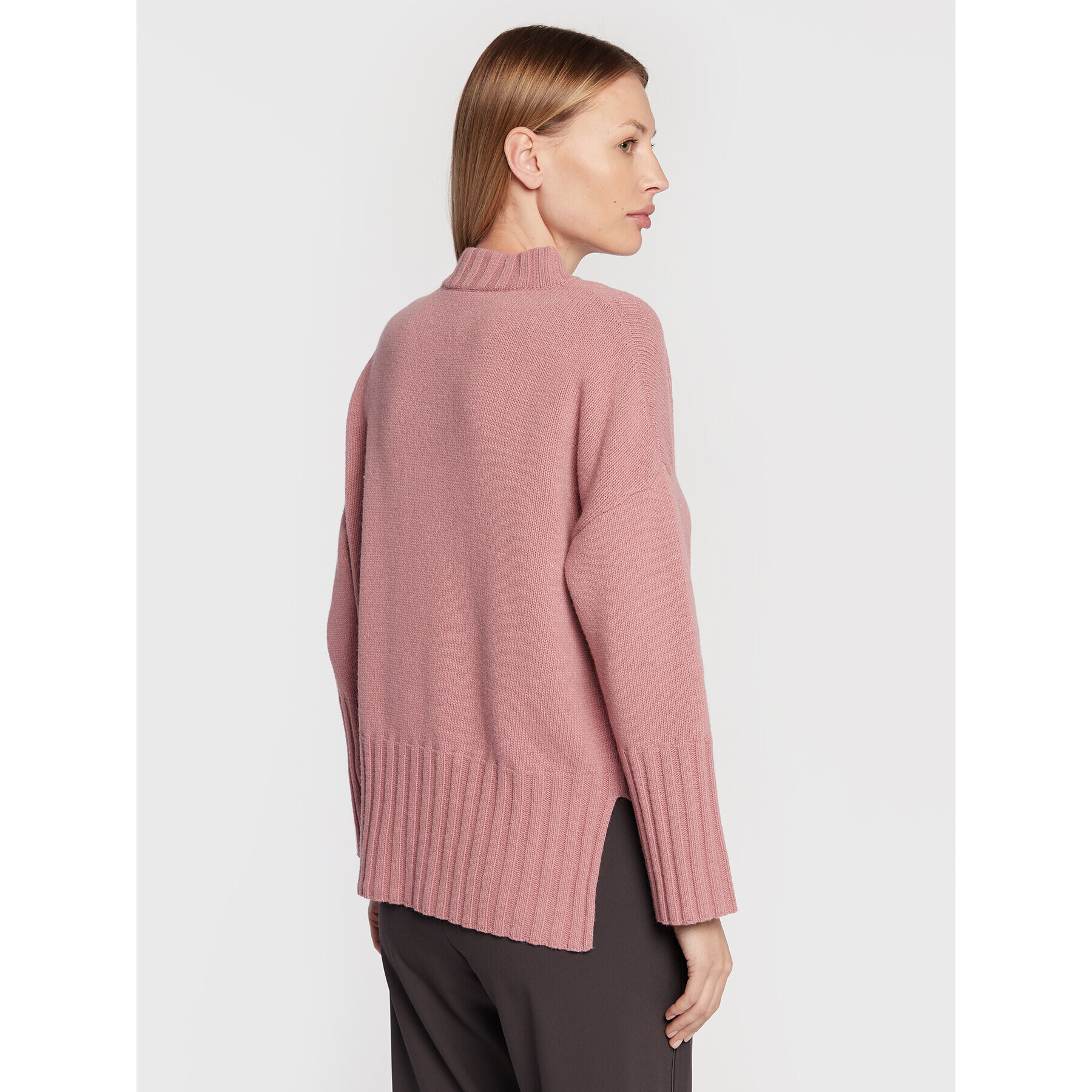 Marella Pulover Vadet 33661829 Roz Oversize - Pled.ro