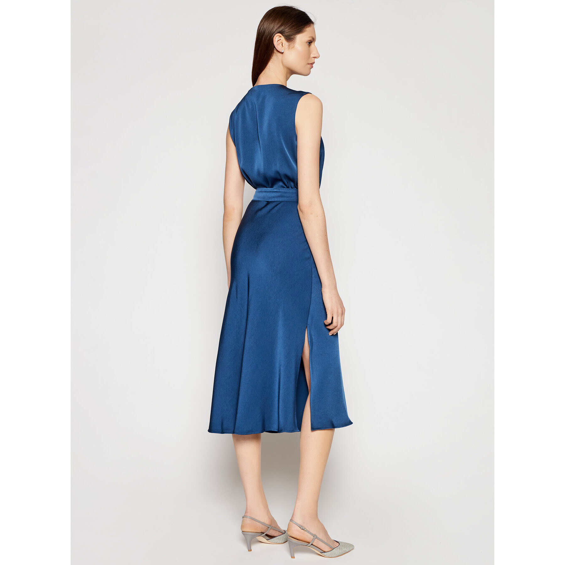 Marella Rochie cocktail Entry 32213211 Albastru Slim Fit - Pled.ro