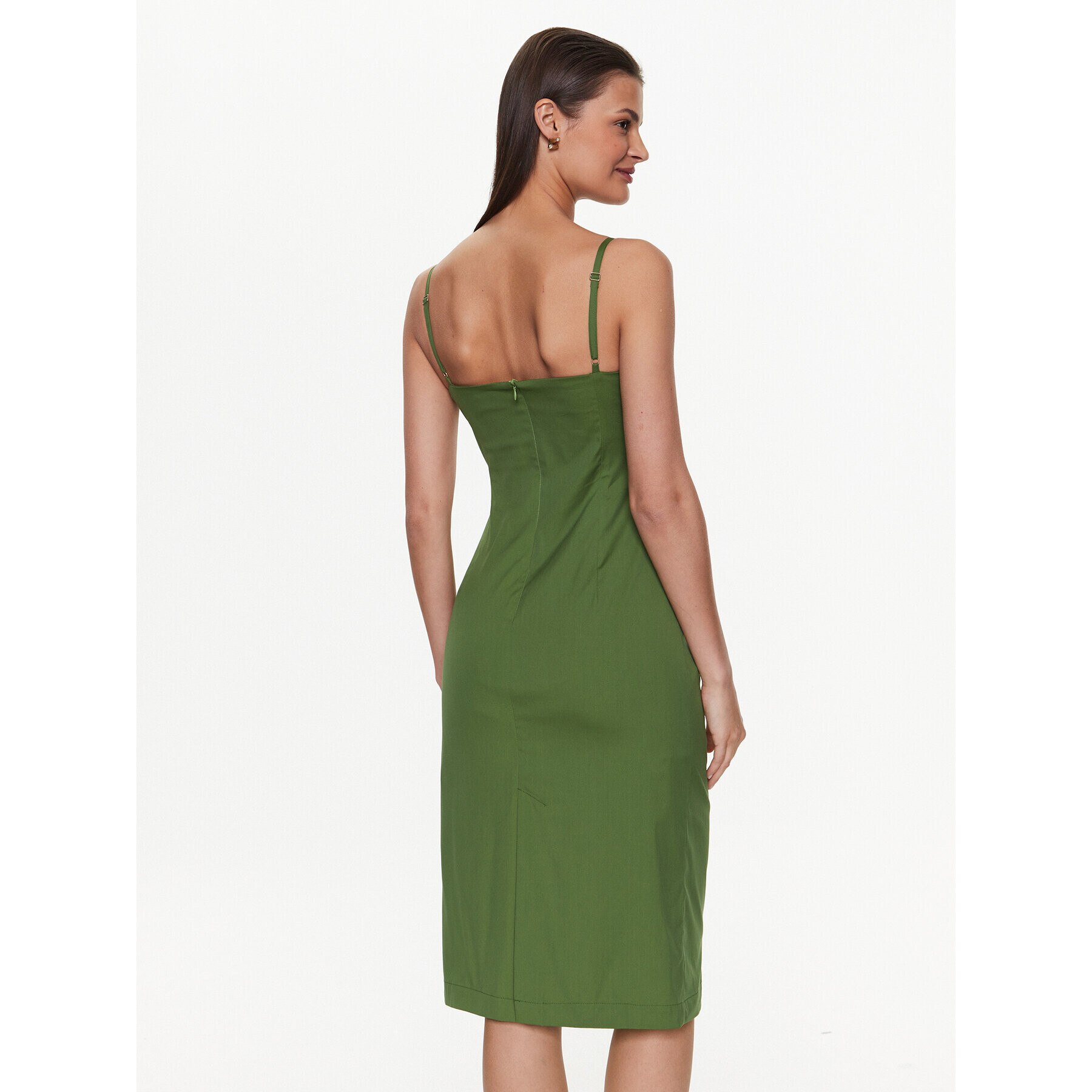 Marella Rochie cocktail Filing 2332213532 Verde Slim Fit - Pled.ro