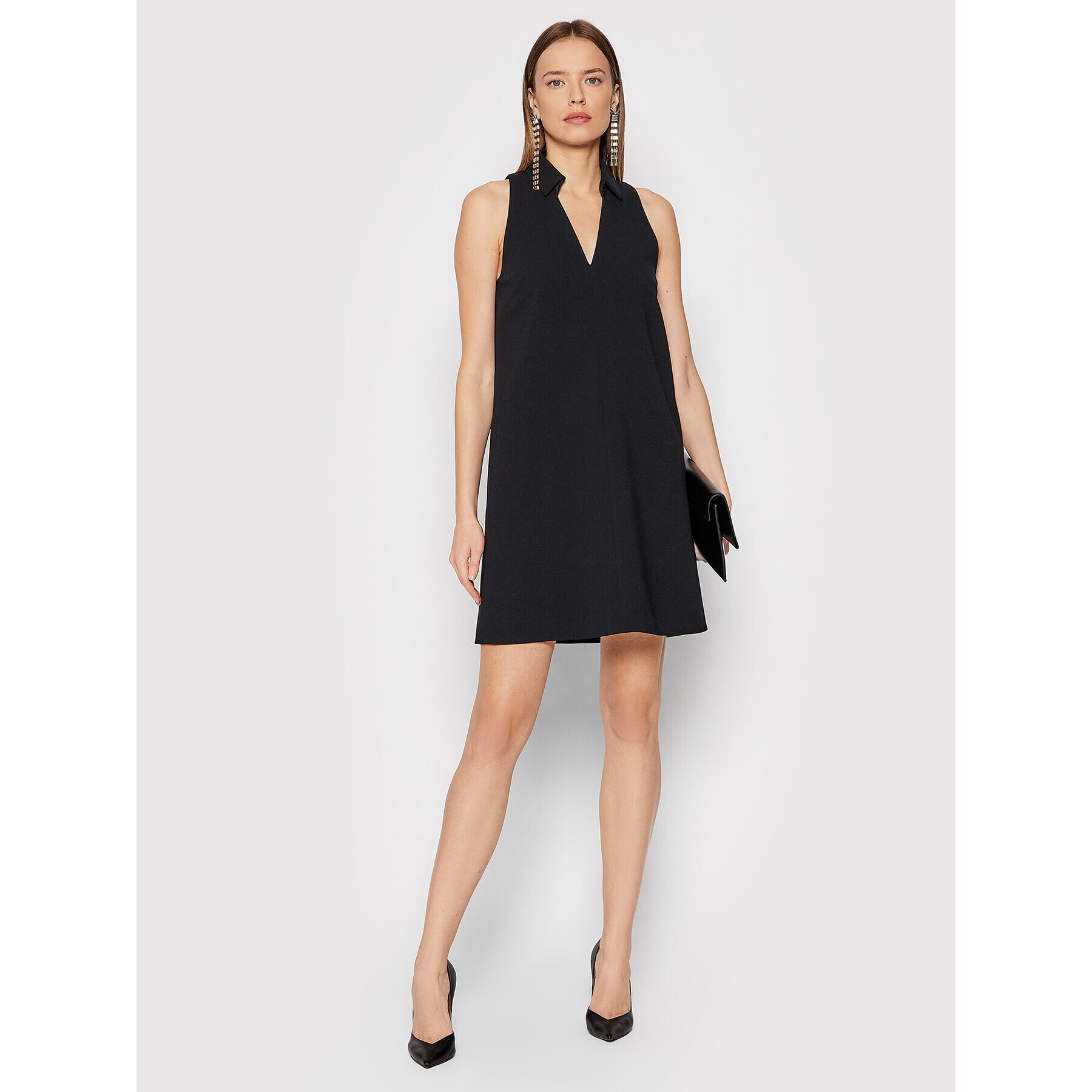 Marella Rochie cocktail Gargano 32210923 Negru Regular Fit - Pled.ro