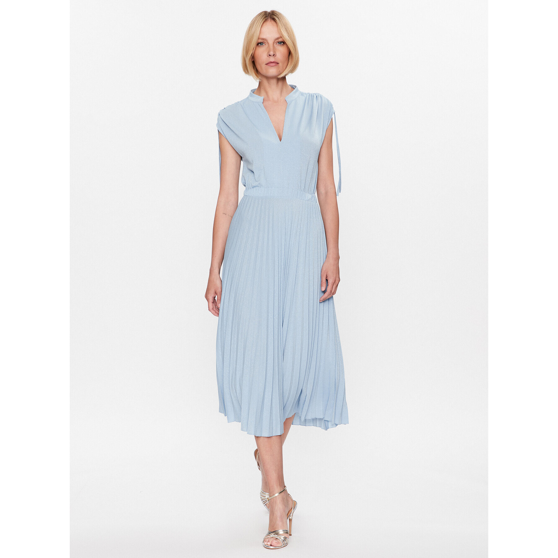 Marella Rochie cocktail Lido 2336210235 Albastru Regular Fit - Pled.ro