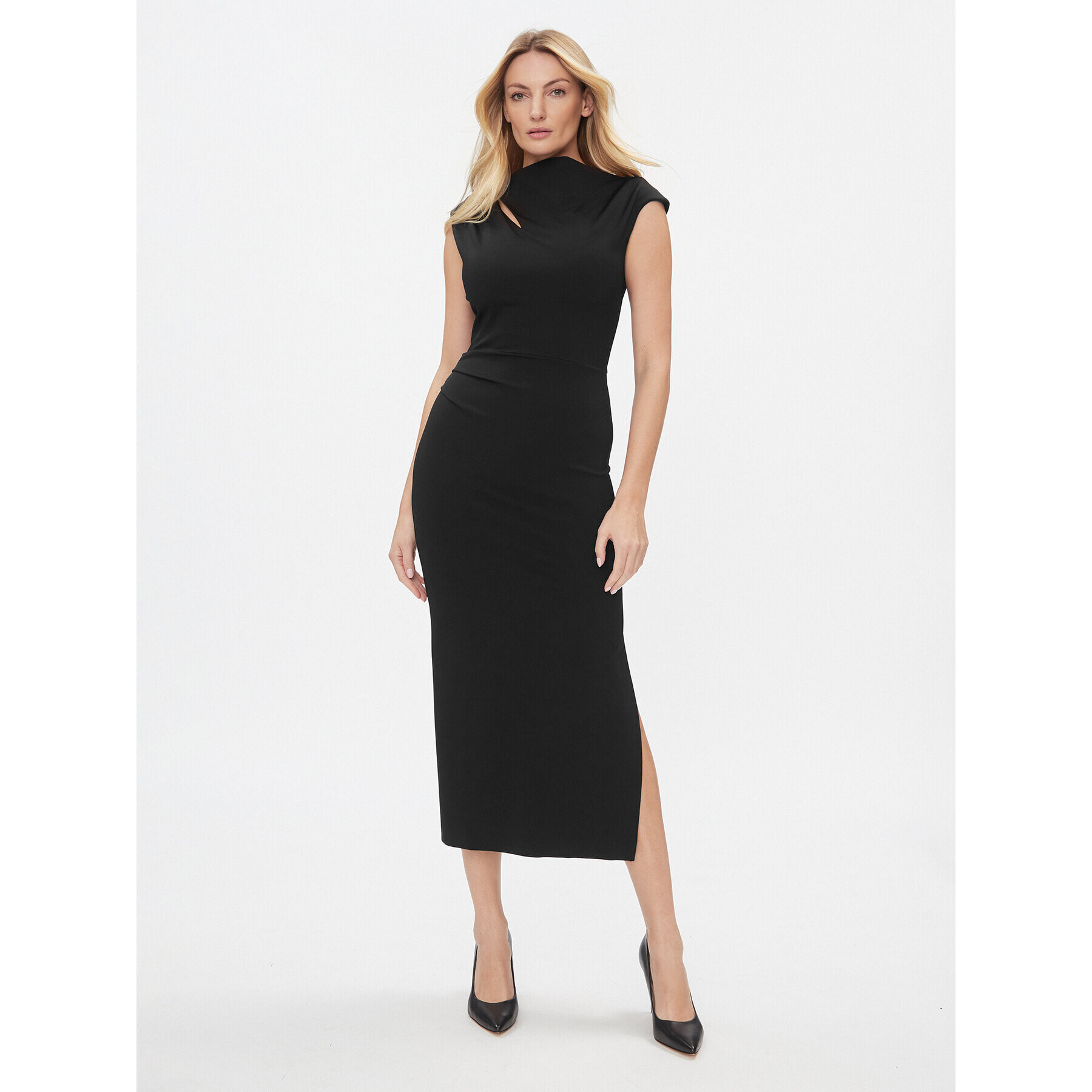 Marella Rochie cocktail Flo 2336260236200 Negru Regular Fit - Pled.ro