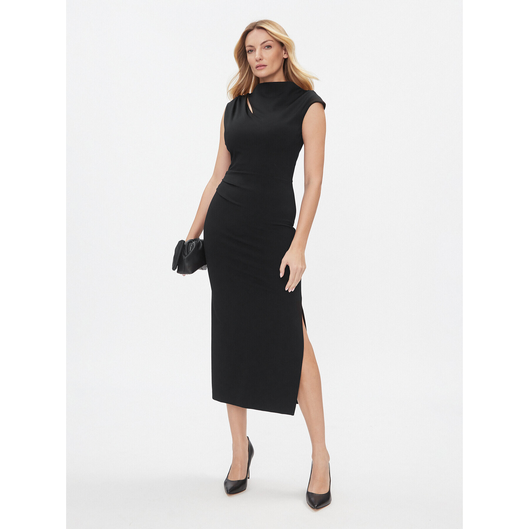 Marella Rochie cocktail Flo 2336260236200 Negru Regular Fit - Pled.ro