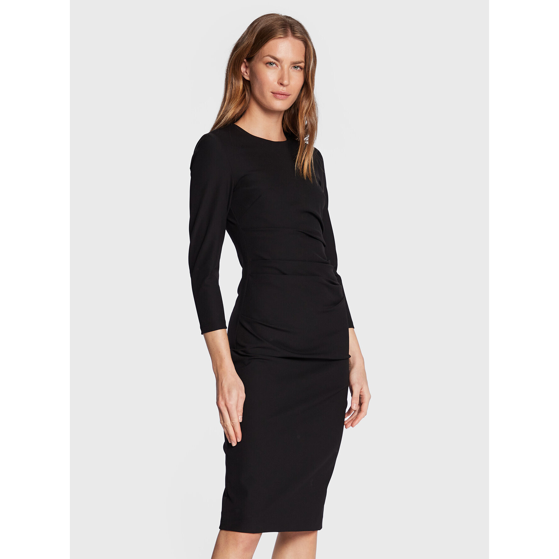 Marella Rochie de zi Iguana 32261628 Negru Slim Fit - Pled.ro