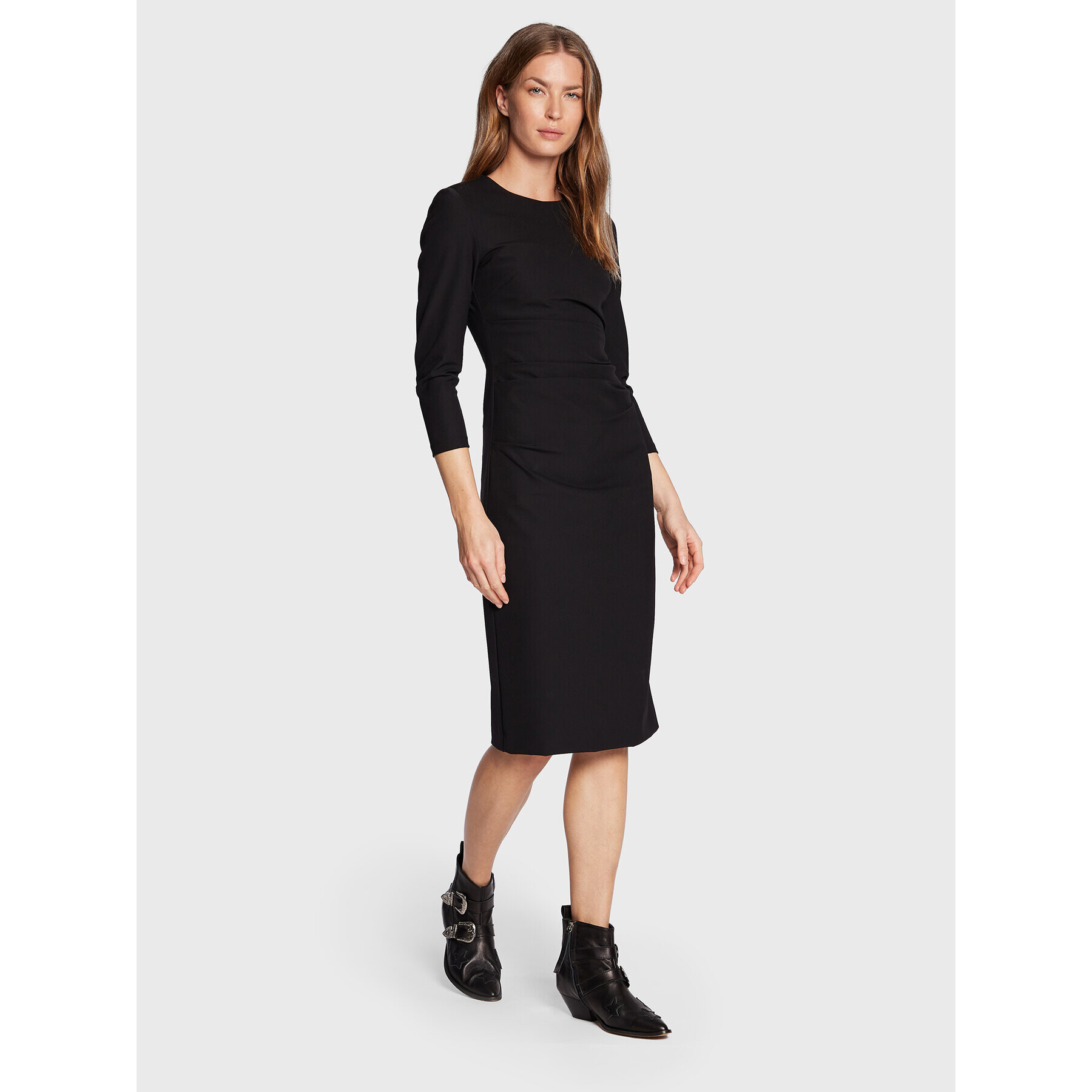 Marella Rochie de zi Iguana 32261628 Negru Slim Fit - Pled.ro