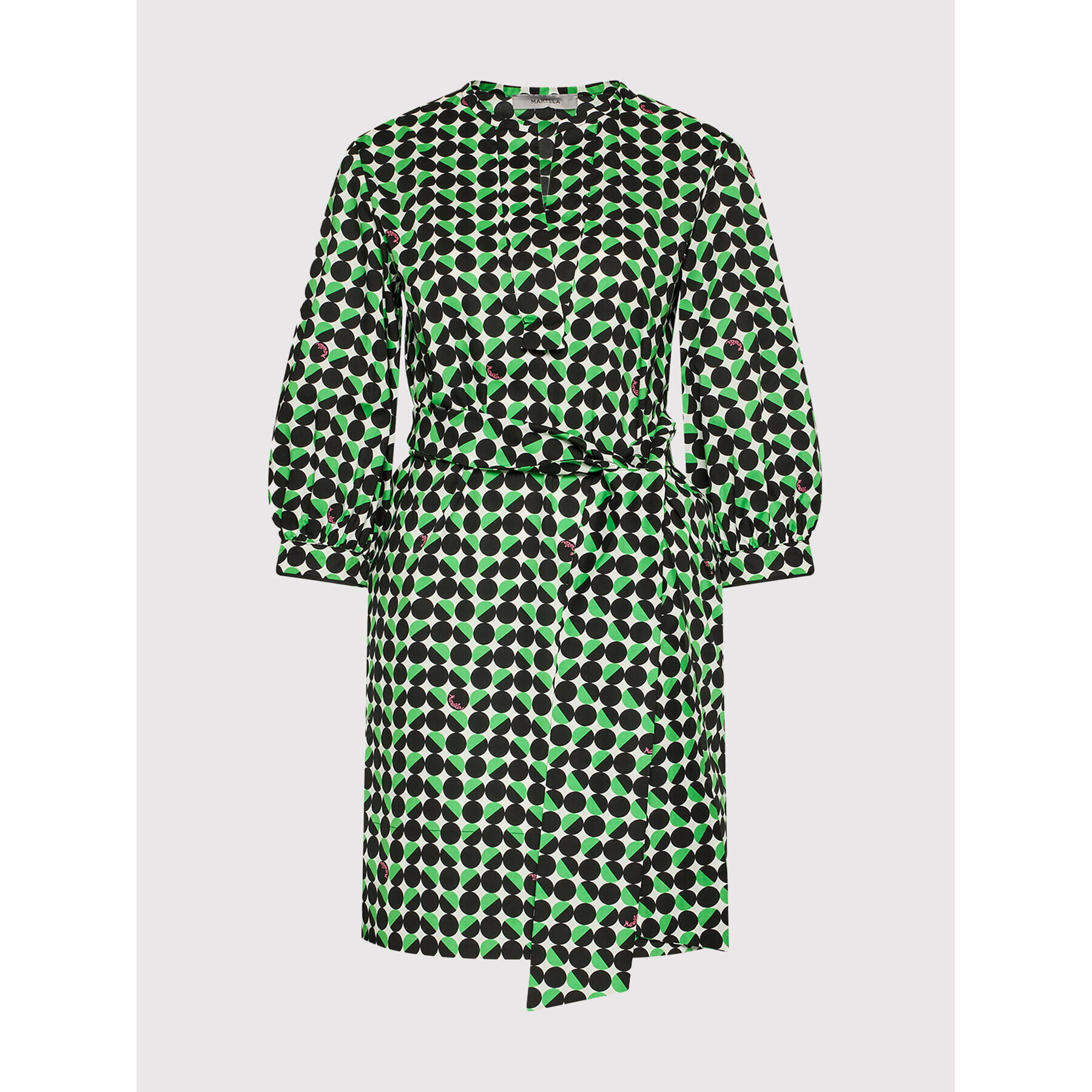 Marella Rochie de zi Jervis 32211021 Verde Regular Fit - Pled.ro