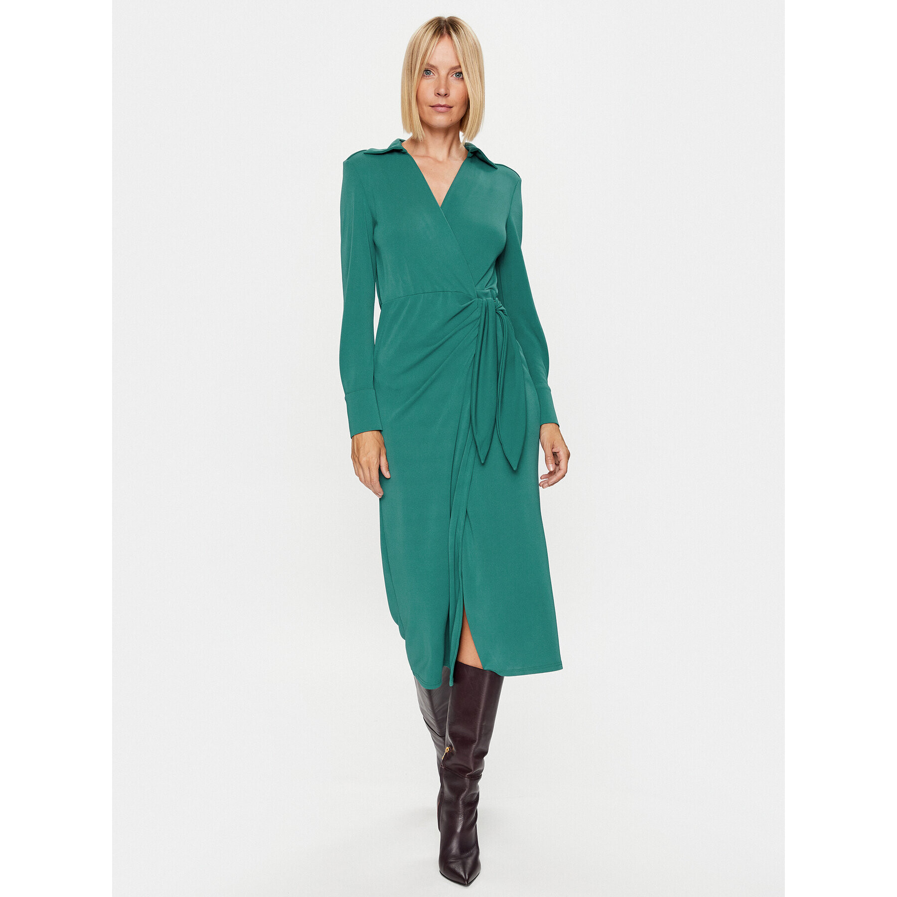 Marella Rochie de zi Pier 2336260637200 Verde Regular Fit - Pled.ro