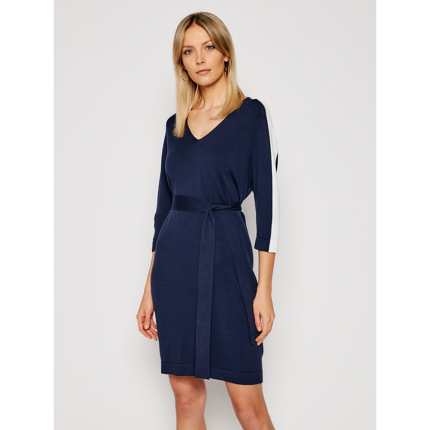 Marella Rochie tricotată Sestri 33210114 Bleumarin Regular Fit - Pled.ro