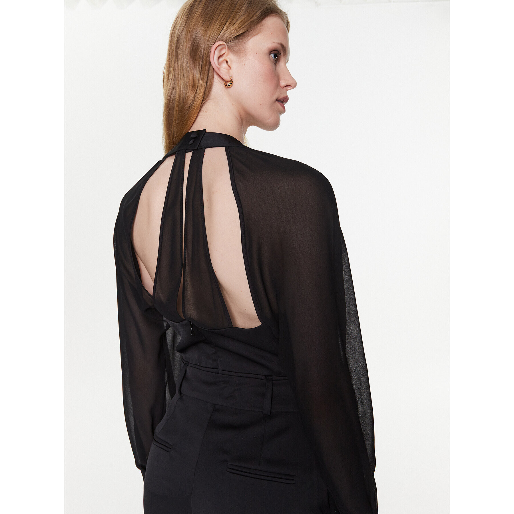 Marella Salopetă Perla 2332410133 Negru Regular Fit - Pled.ro