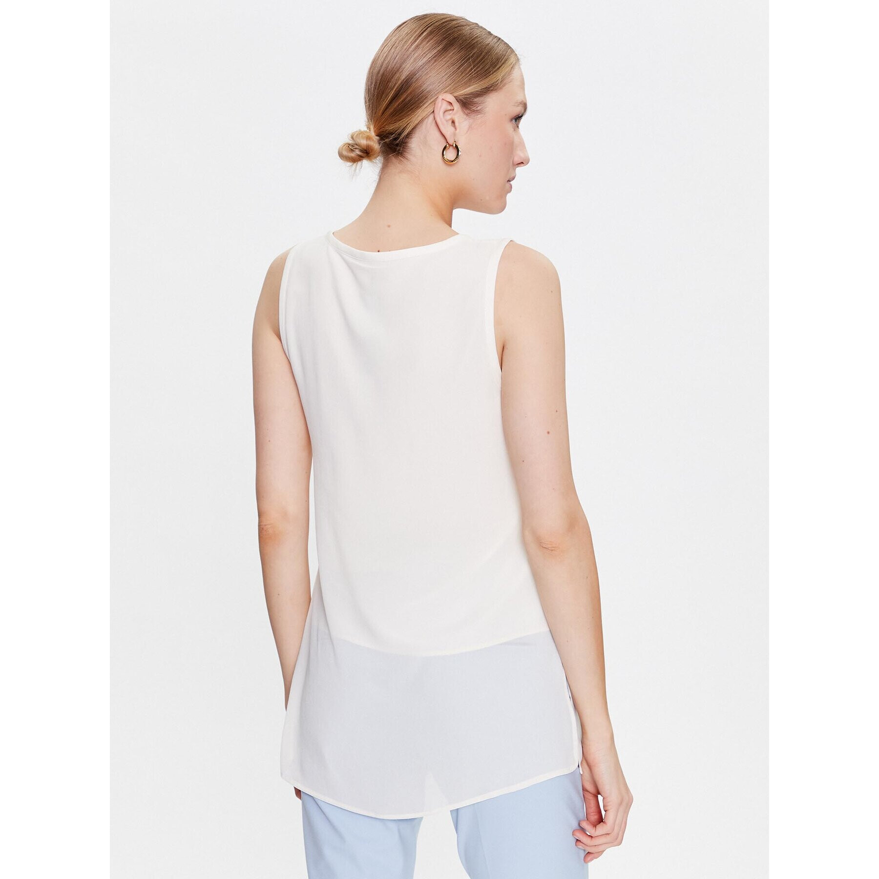 Marella Top Isolana 2331610133 Écru Regular Fit - Pled.ro