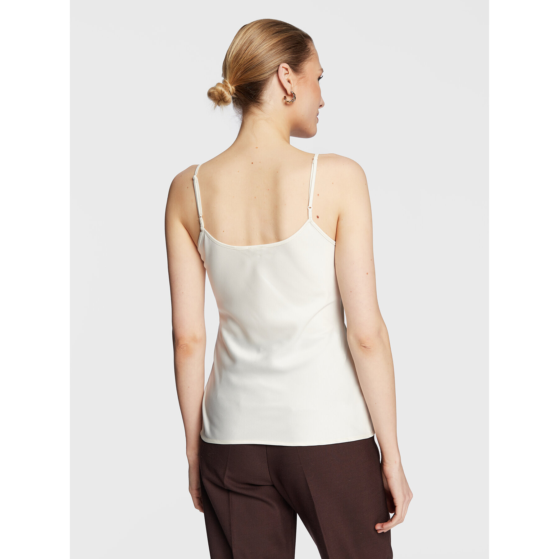 Marella Top Rolf 31660129 Alb Regular Fit - Pled.ro