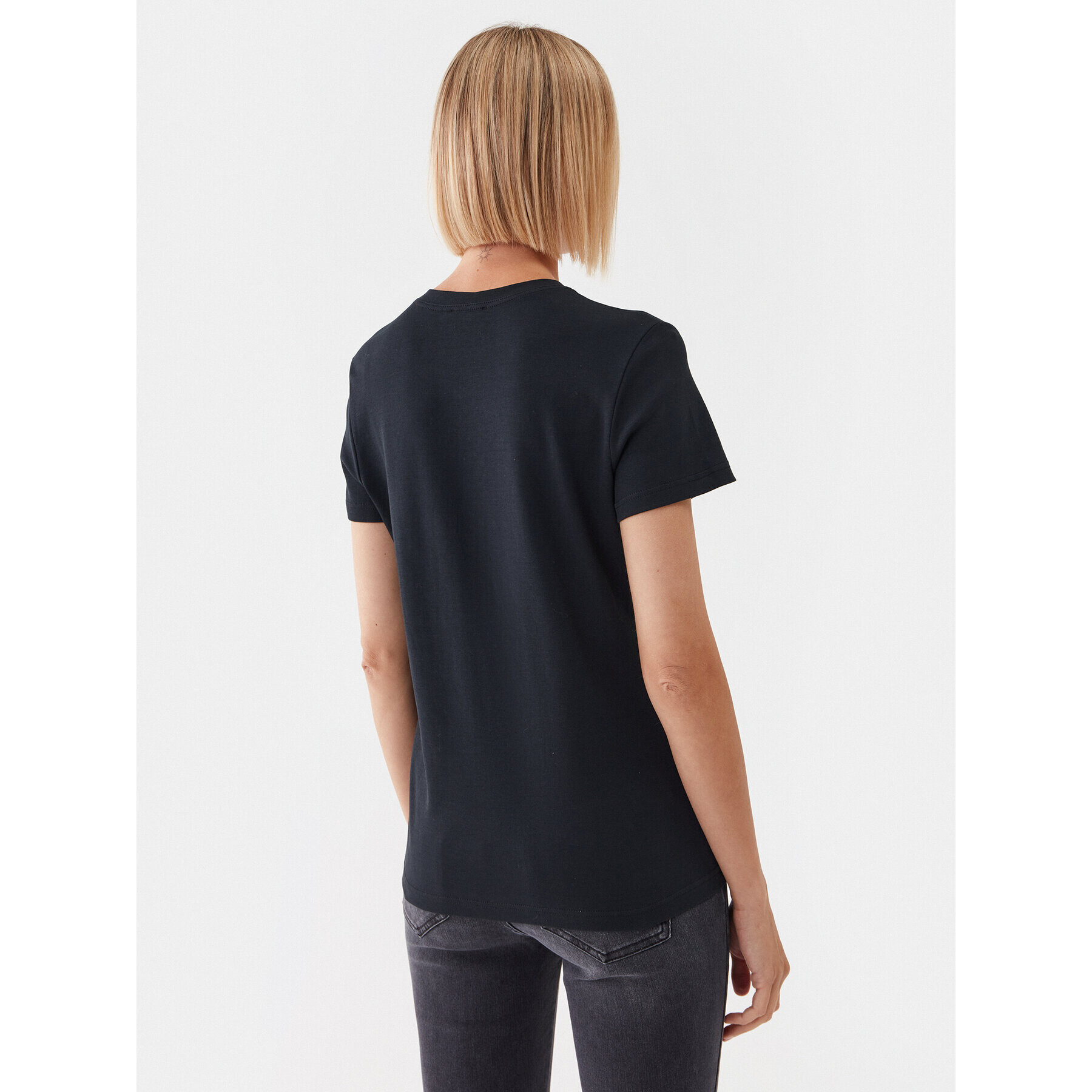 Marella Tricou Bill 2339760437200 Negru Regular Fit - Pled.ro