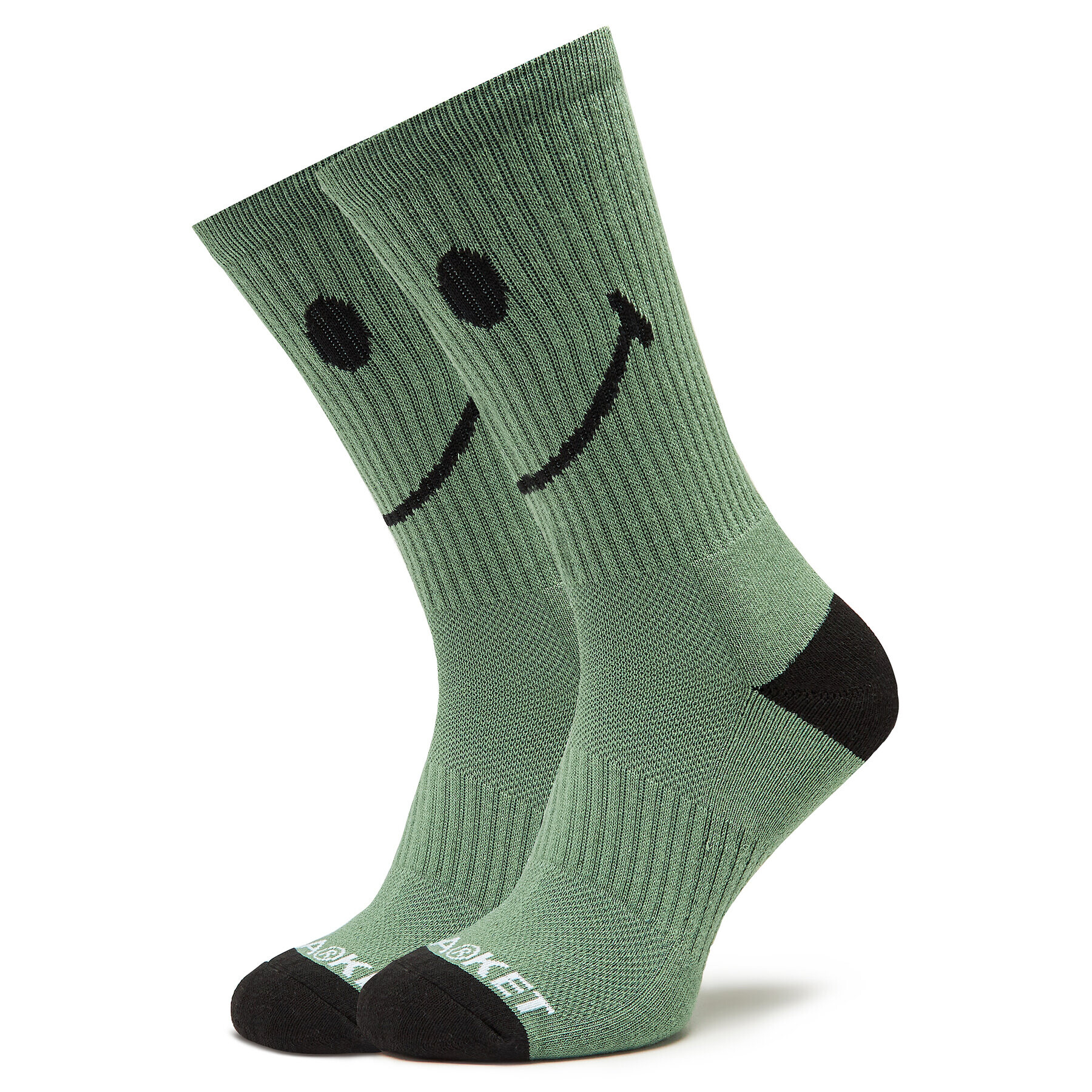 Market Șosete Înalte Unisex Smiley 360001158 Verde - Pled.ro