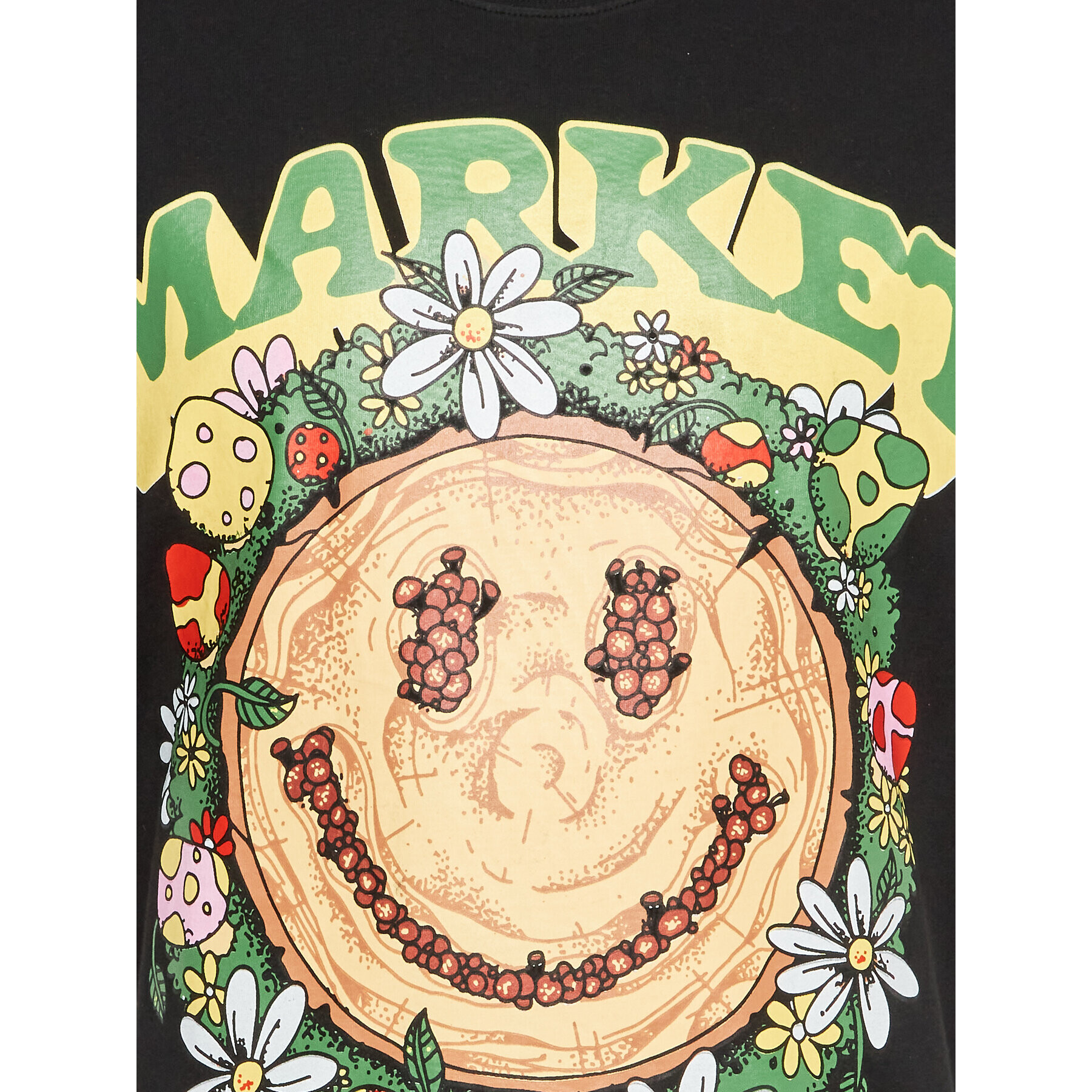 Market Tricou SMILEY 399001352 Negru Regular Fit - Pled.ro