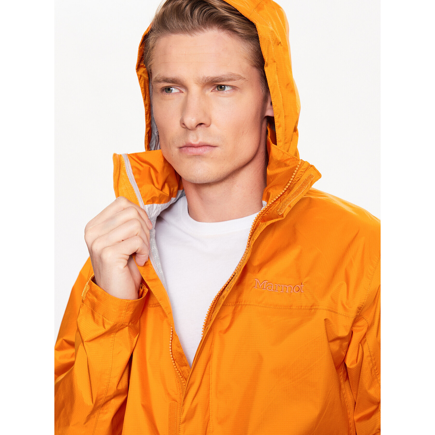 Marmot Geacă de ploaie PreCip Eco Jacket 41500 Portocaliu Regular Fit - Pled.ro