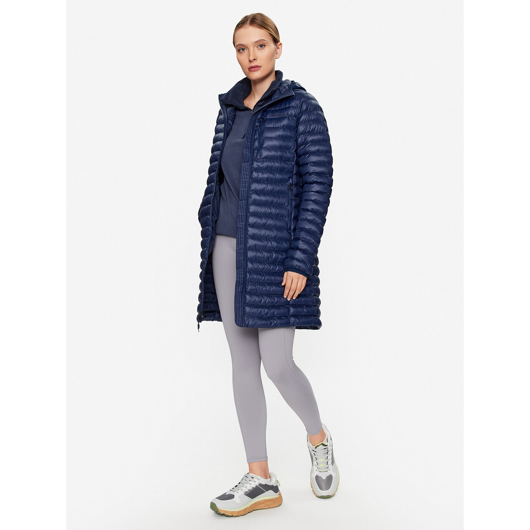 Marmot Geacă din puf M13215 Bleumarin Regular Fit - Pled.ro