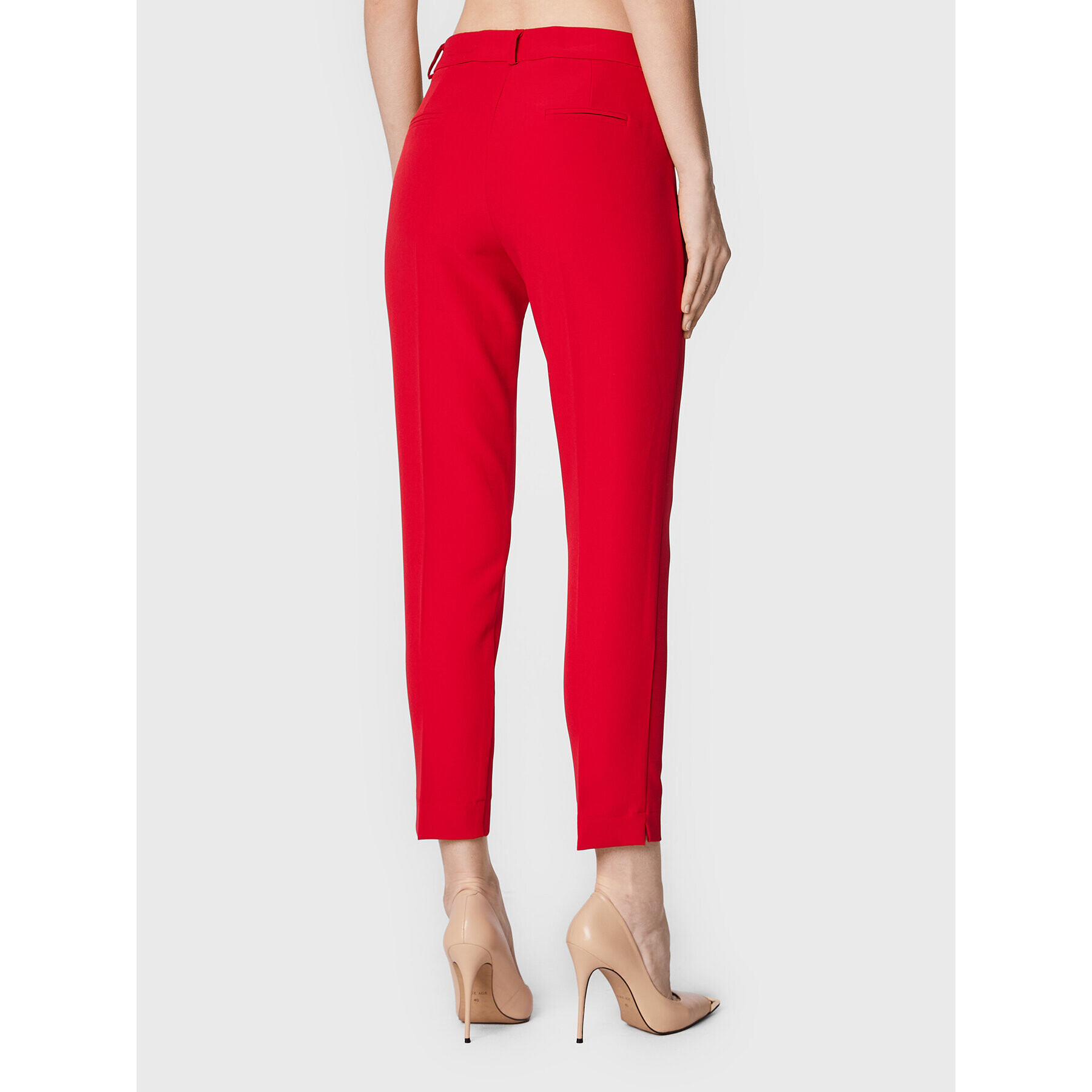 Maryley Pantaloni chino 22IB52Z/41RO Roșu Slim Fit - Pled.ro