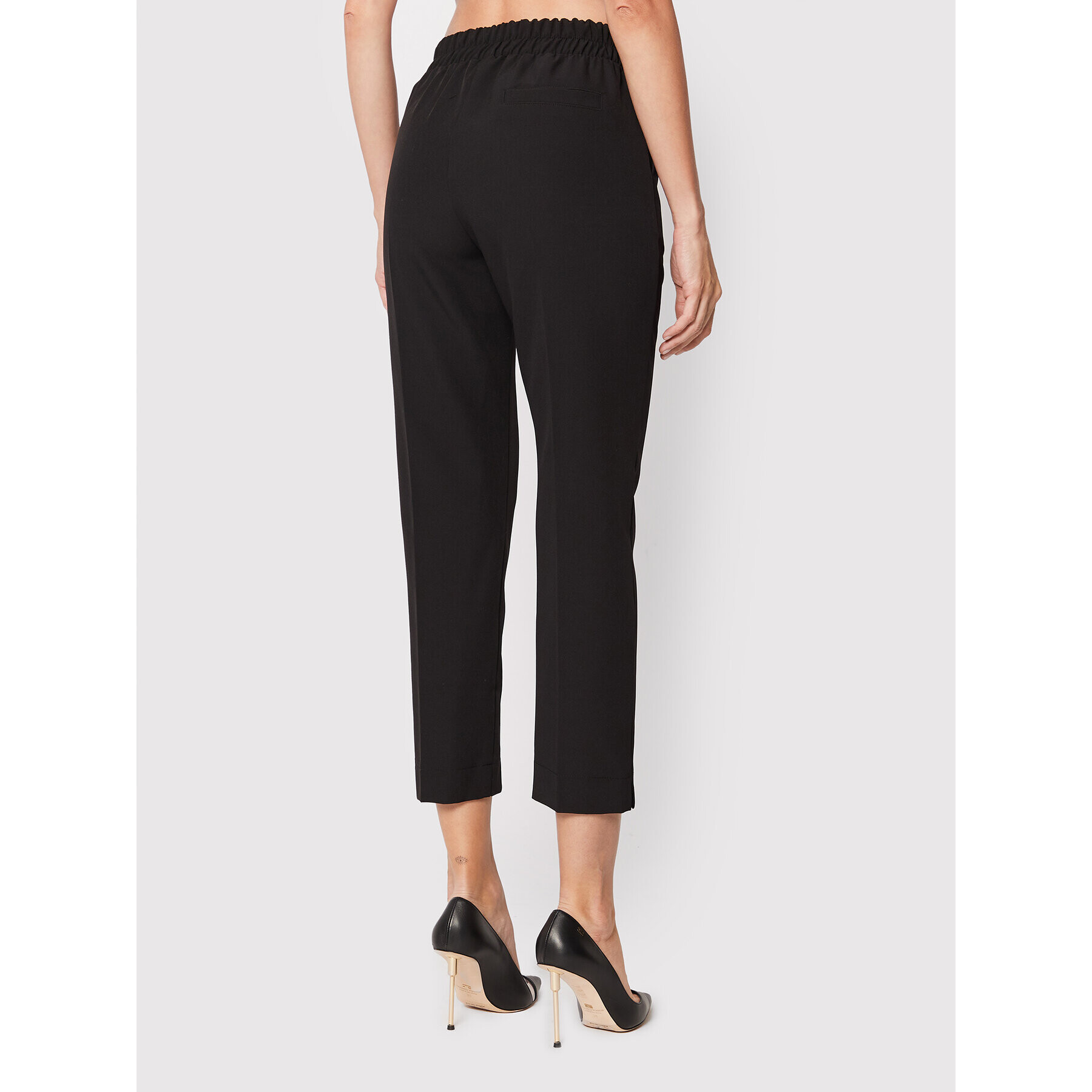 Maryley Pantaloni chino 22IB616/41NE Negru Regular Fit - Pled.ro