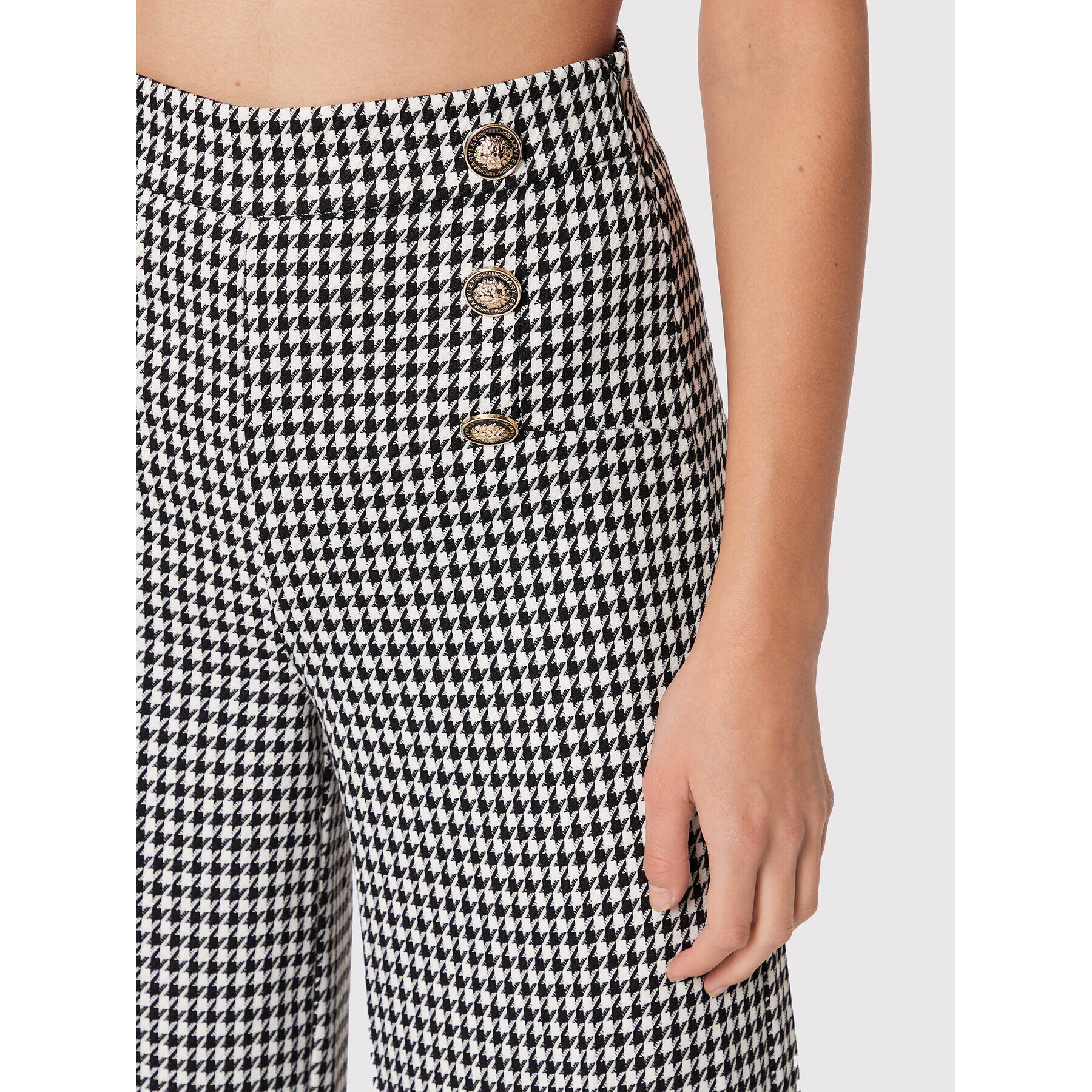 Maryley Pantaloni din material 22IB545/M04 Negru Regular Fit - Pled.ro