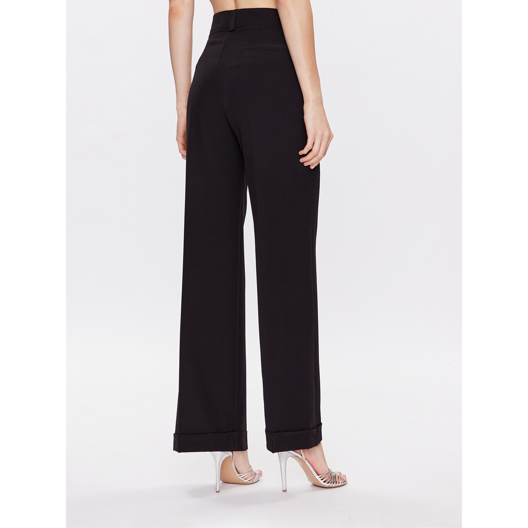 Maryley Pantaloni din material 23EB511/M12 Negru Regular Fit - Pled.ro