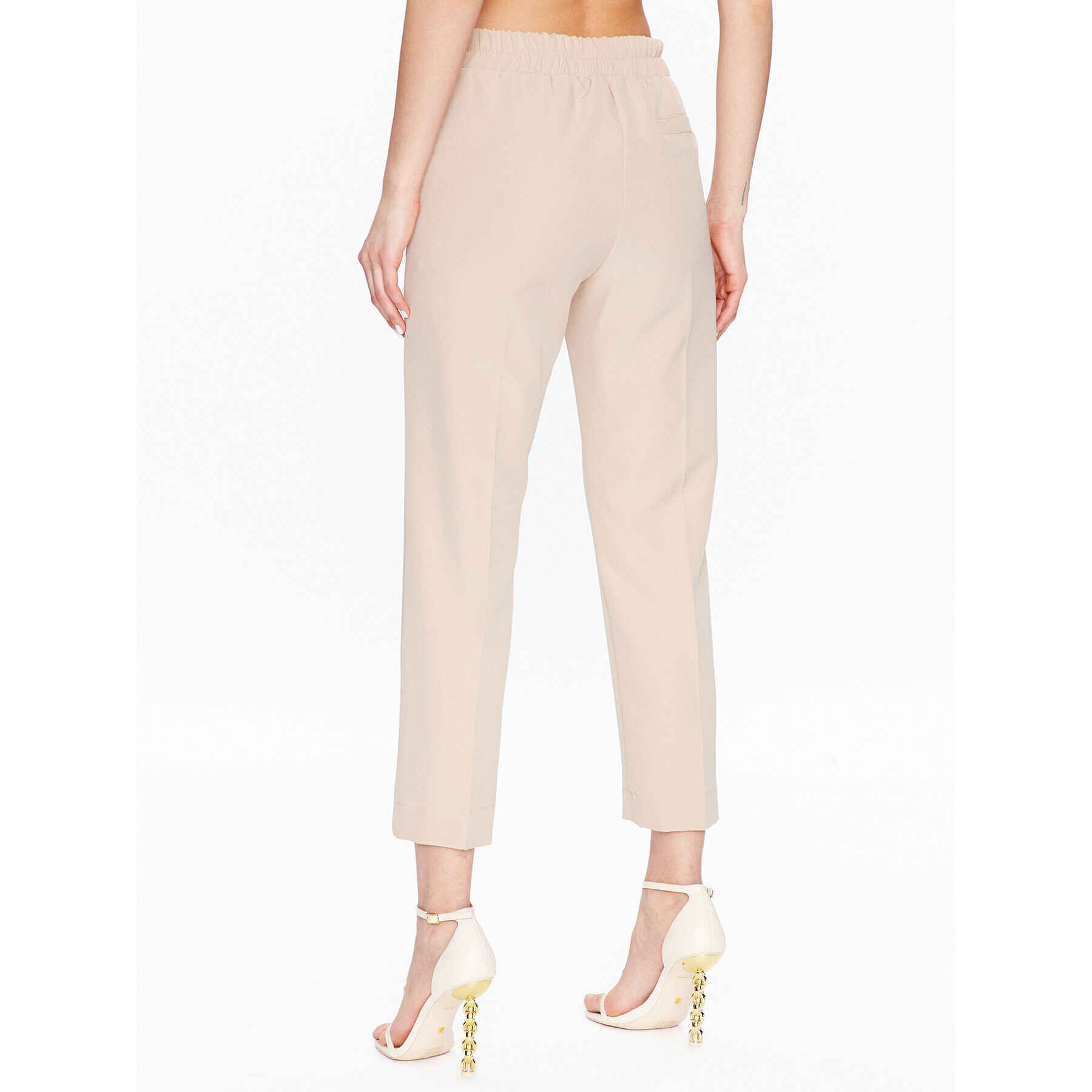 Maryley Pantaloni din material 23EB616/43PE Bej Regular Fit - Pled.ro