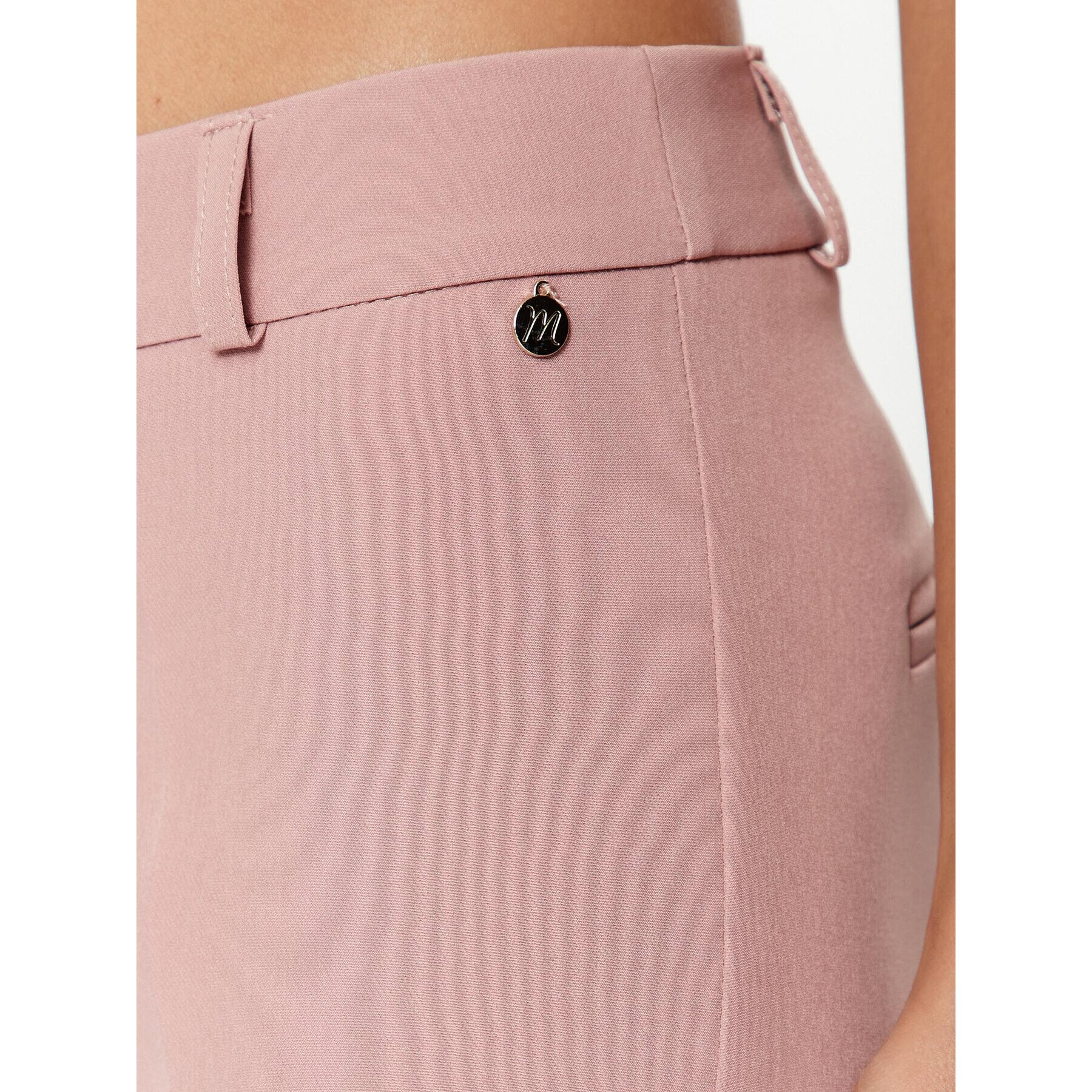 Maryley Pantaloni din material 23IB52Z/41CA Roz Regular Fit - Pled.ro