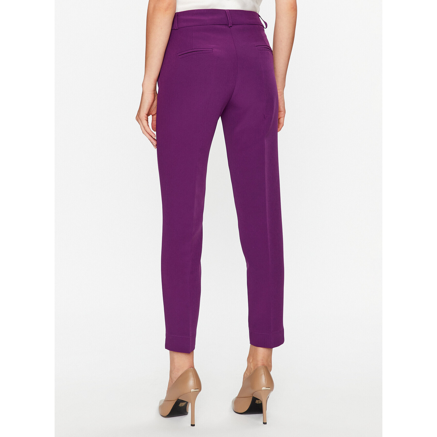 Maryley Pantaloni din material 23IB52Z/41RA Violet Regular Fit - Pled.ro