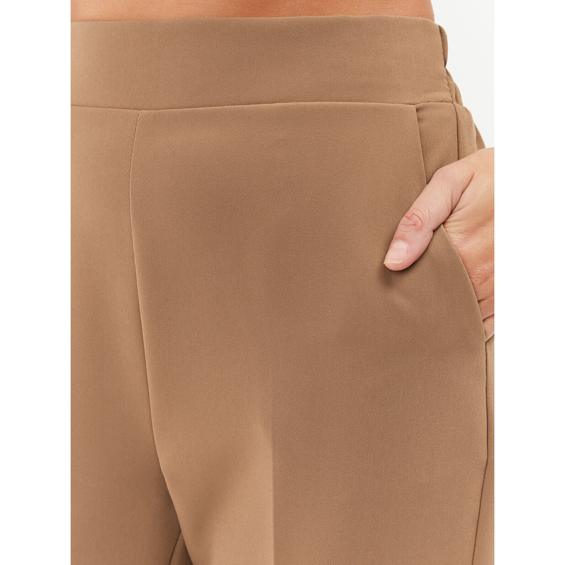 Maryley Pantaloni din material 23IB616/41AL Maro Regular Fit - Pled.ro