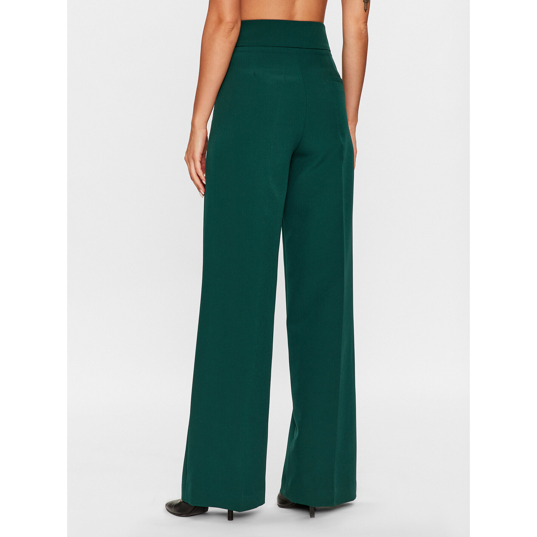 Maryley Pantaloni din material 23IB680/41BO Verde Regular Fit - Pled.ro