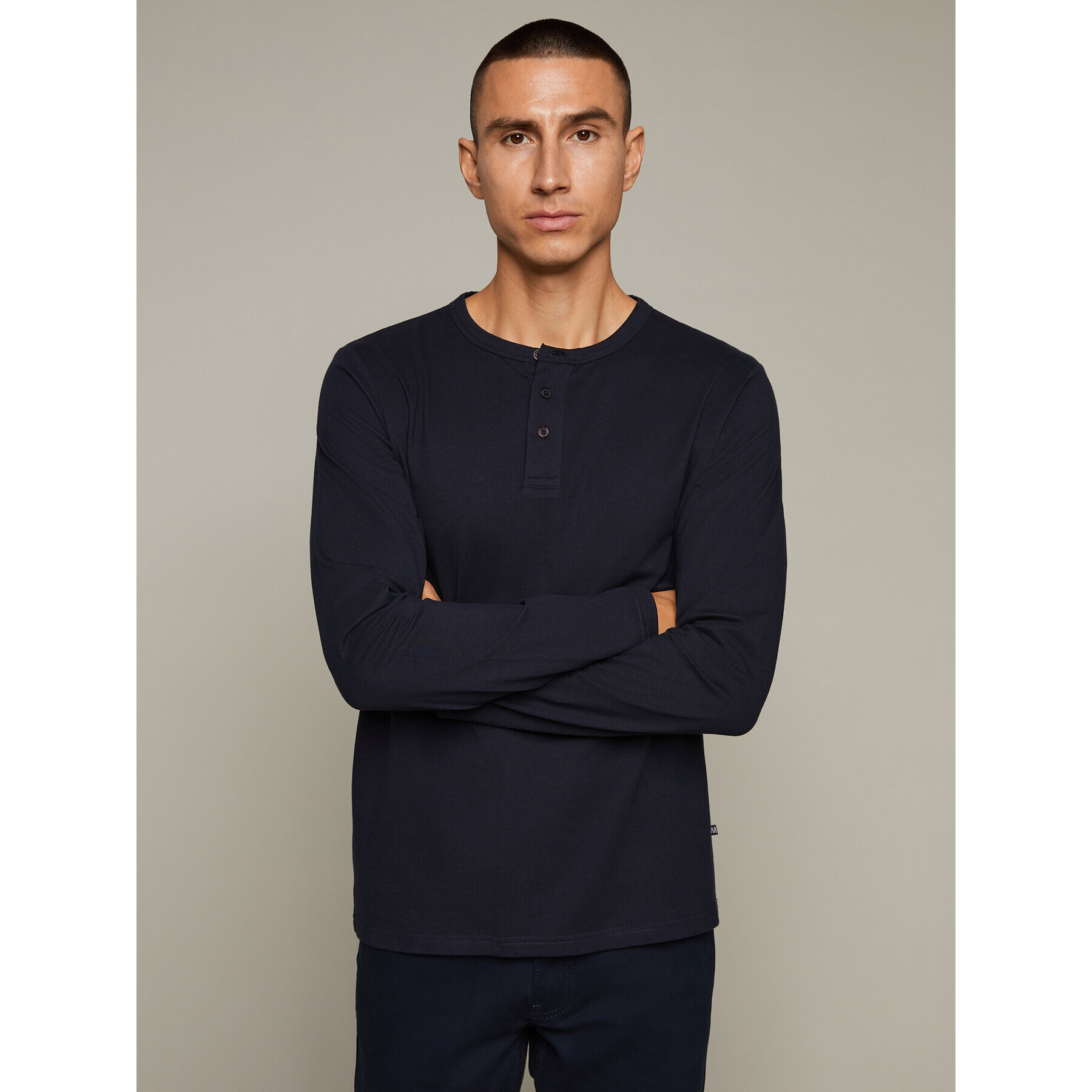 Matinique Longsleeve Jerma 30206426 Bleumarin Regular Fit - Pled.ro