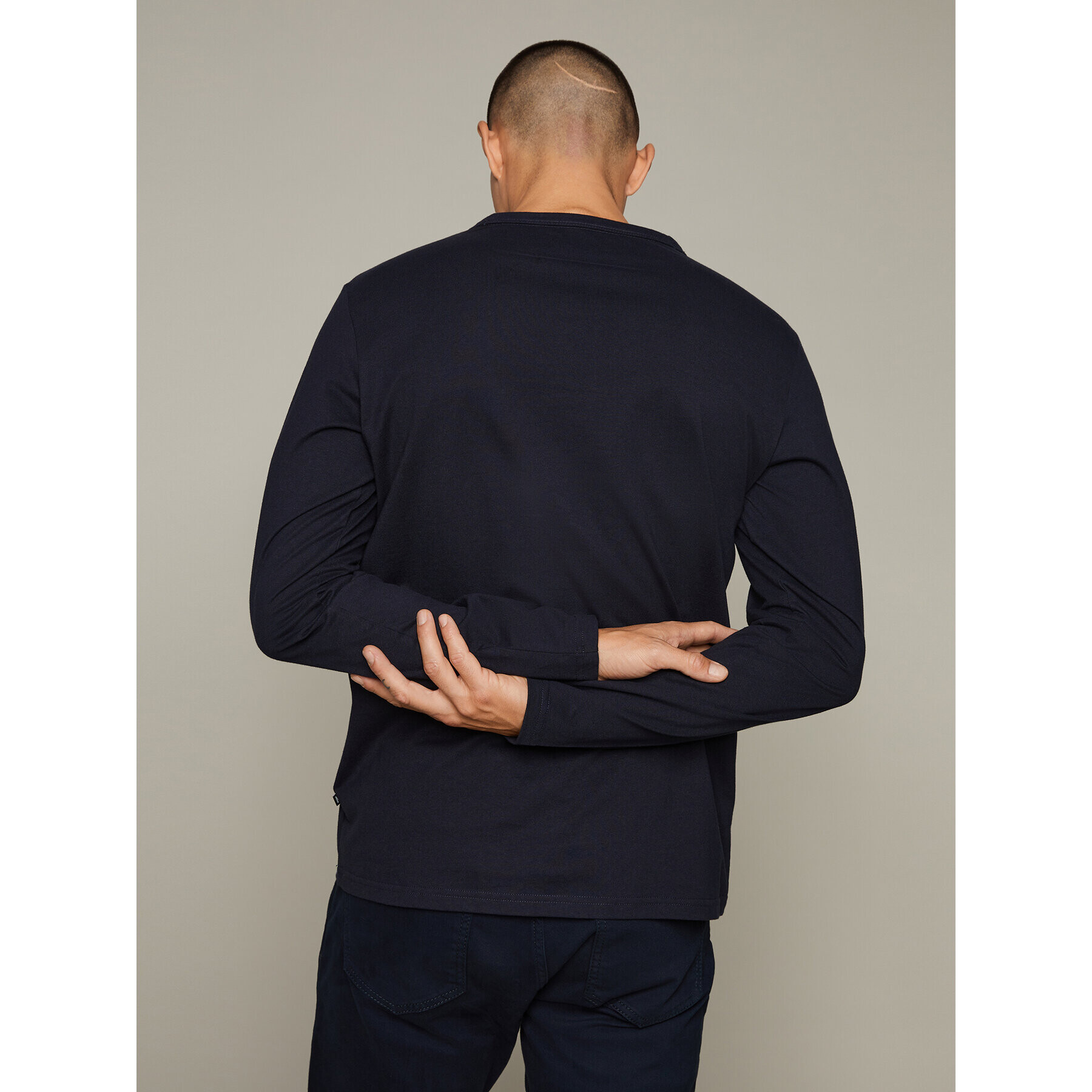 Matinique Longsleeve Jerma 30206426 Bleumarin Regular Fit - Pled.ro