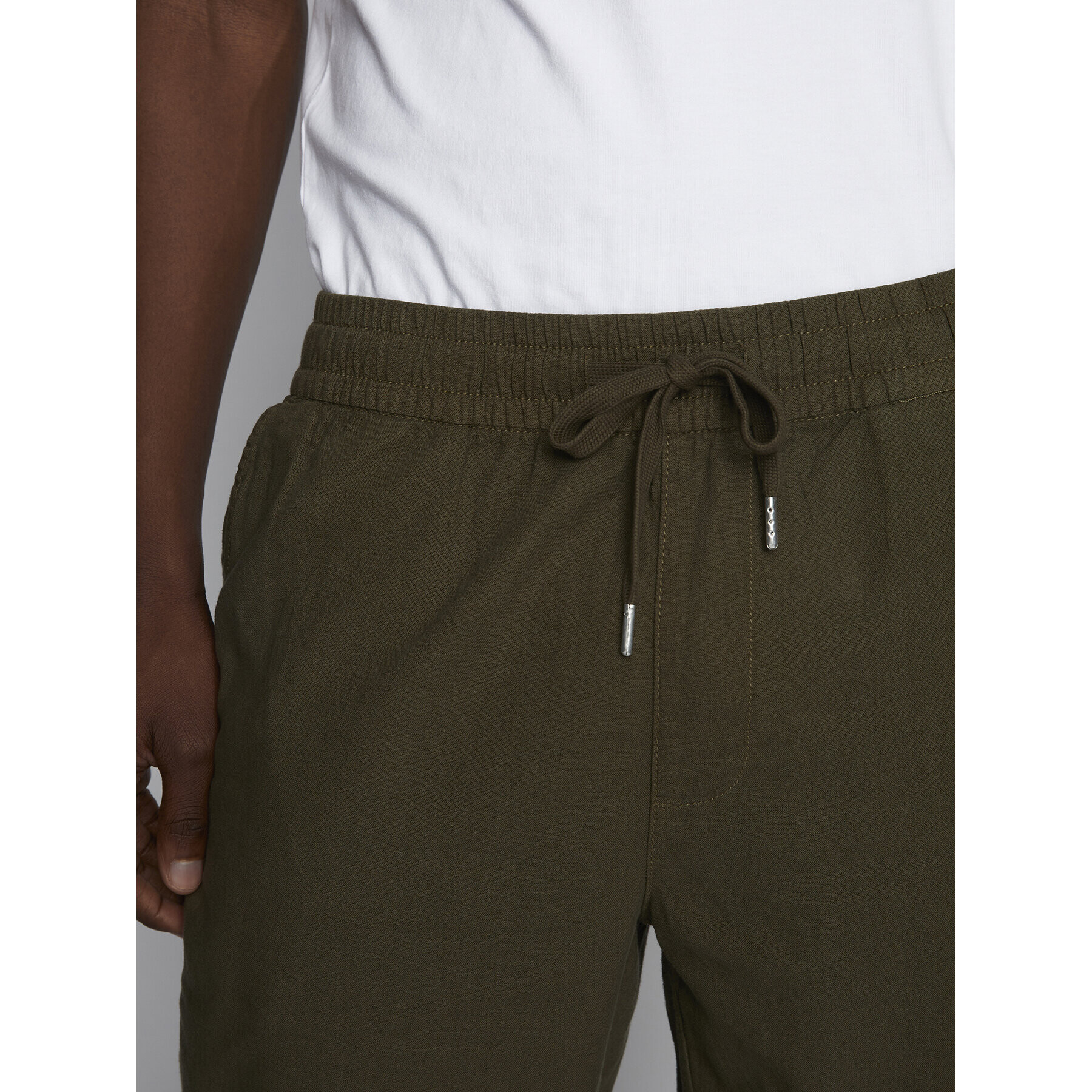 Matinique Pantaloni din material Barton 30206031 Verde Regular Fit - Pled.ro