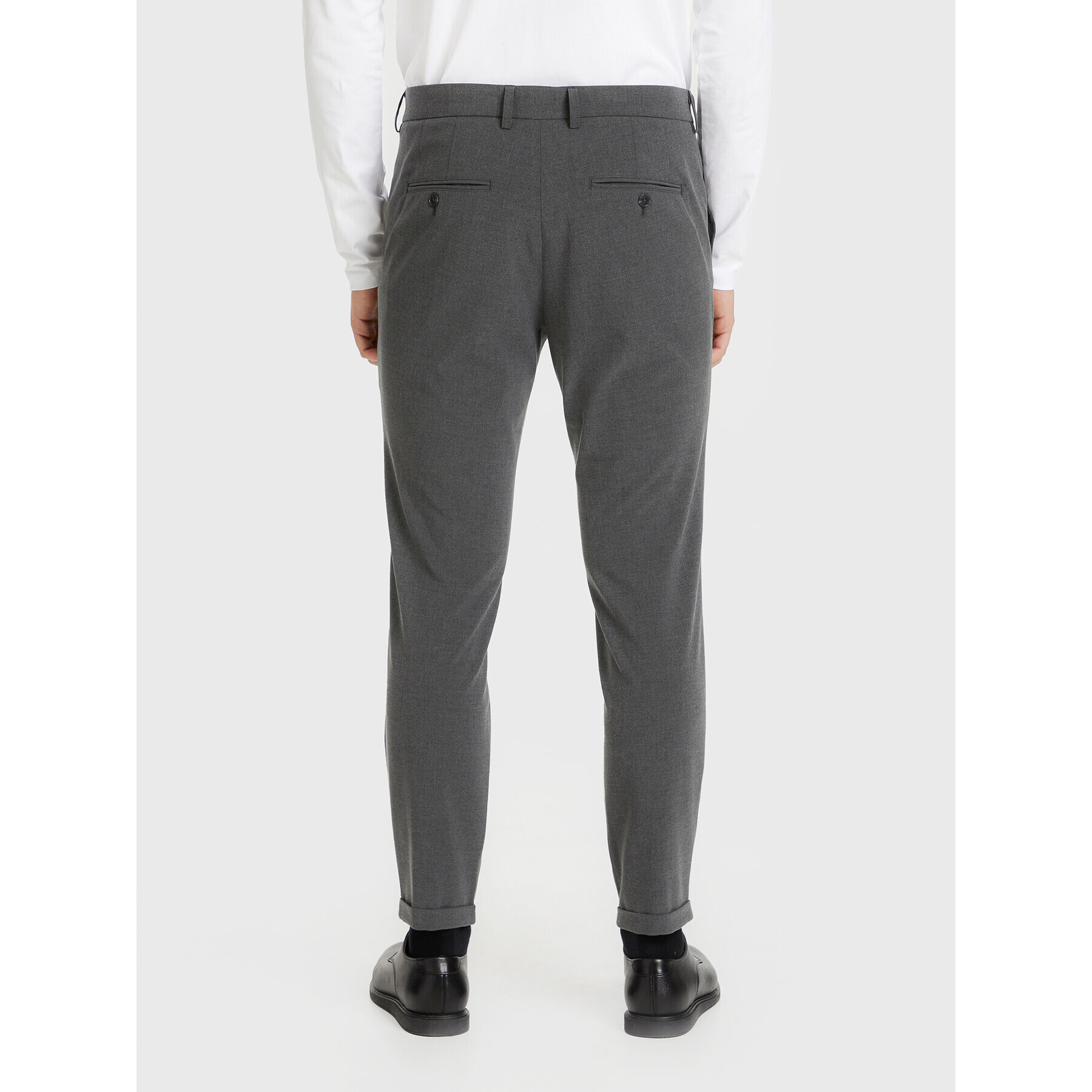 Matinique Pantaloni din material Liam 30205157 Gri Regular Fit - Pled.ro