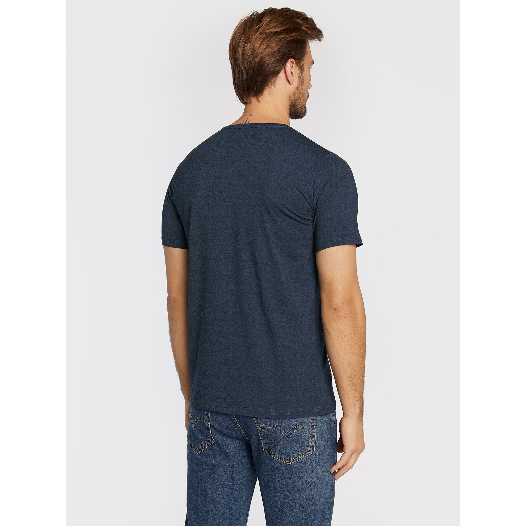 Matinique Tricou Jermane 30204781 Bleumarin Regular Fit - Pled.ro