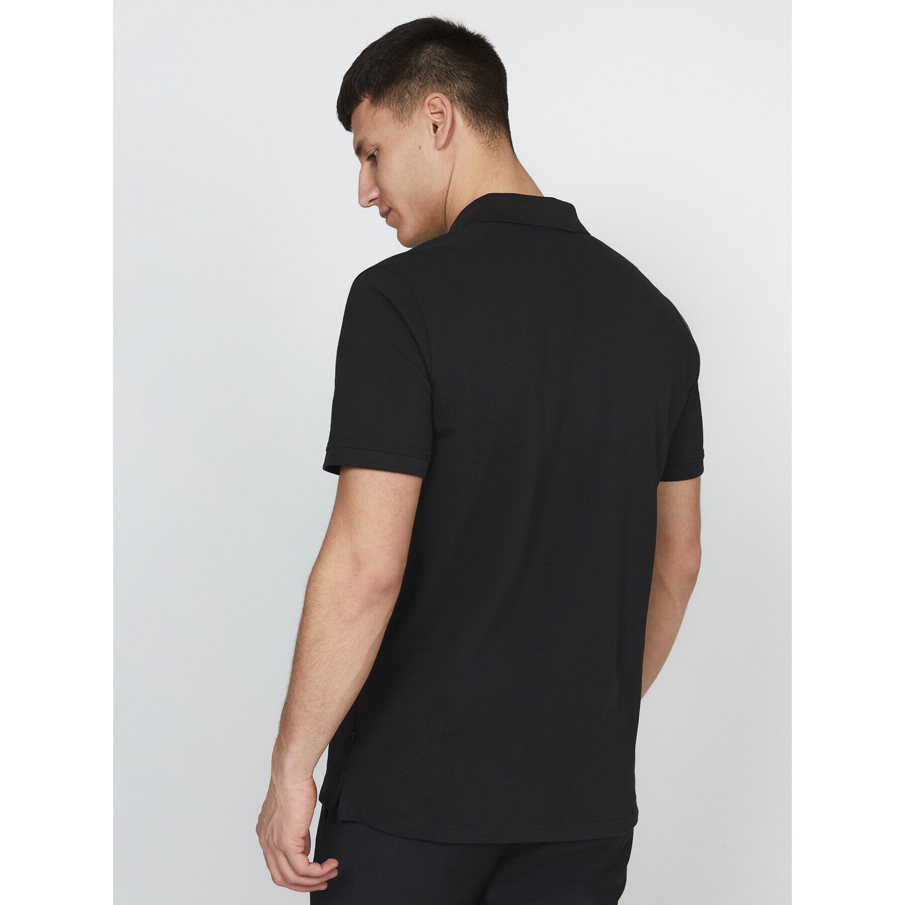 Matinique Tricou polo 30206461 Negru Regular Fit - Pled.ro